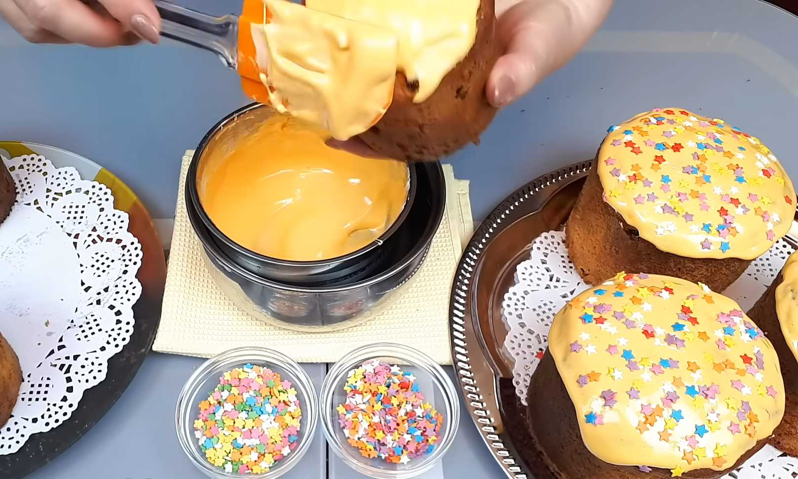 Александрийский кулич на топленом молоке с цукатами-Шаг 16