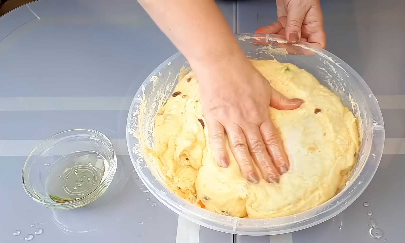 Александрийский кулич на топленом молоке с цукатами-Шаг 11