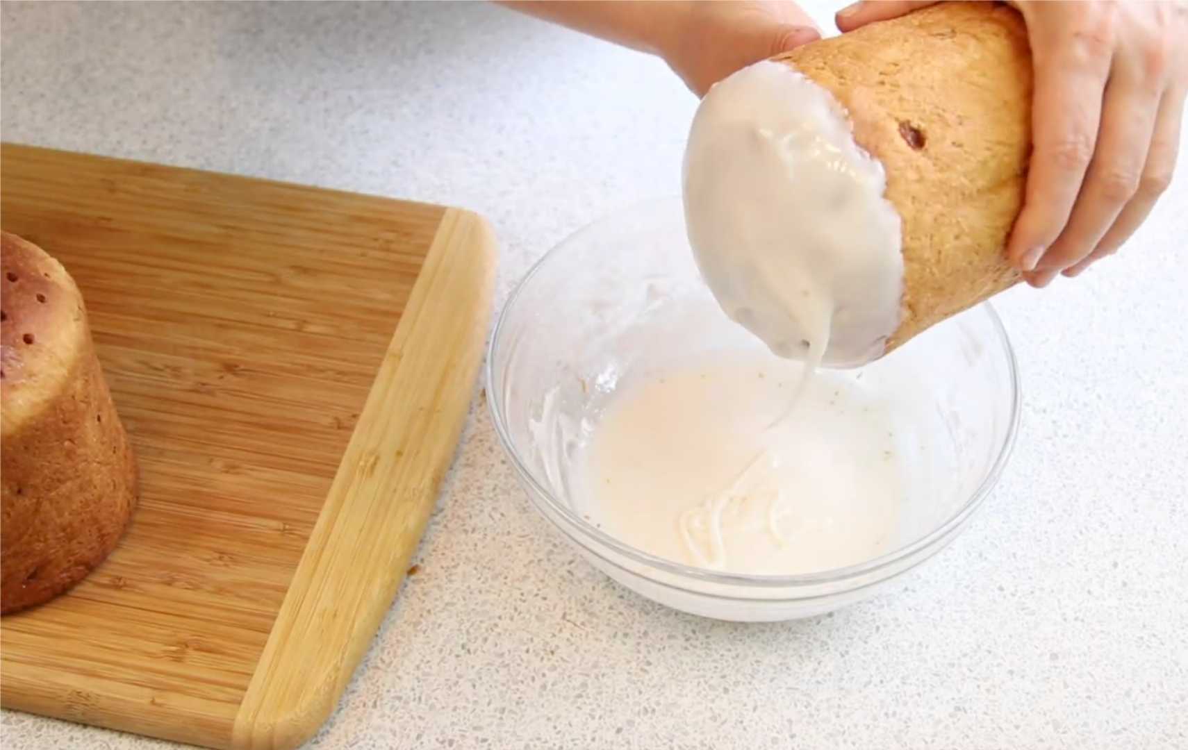 Влажный кулич по рецепту из старого учебника-Шаг 19