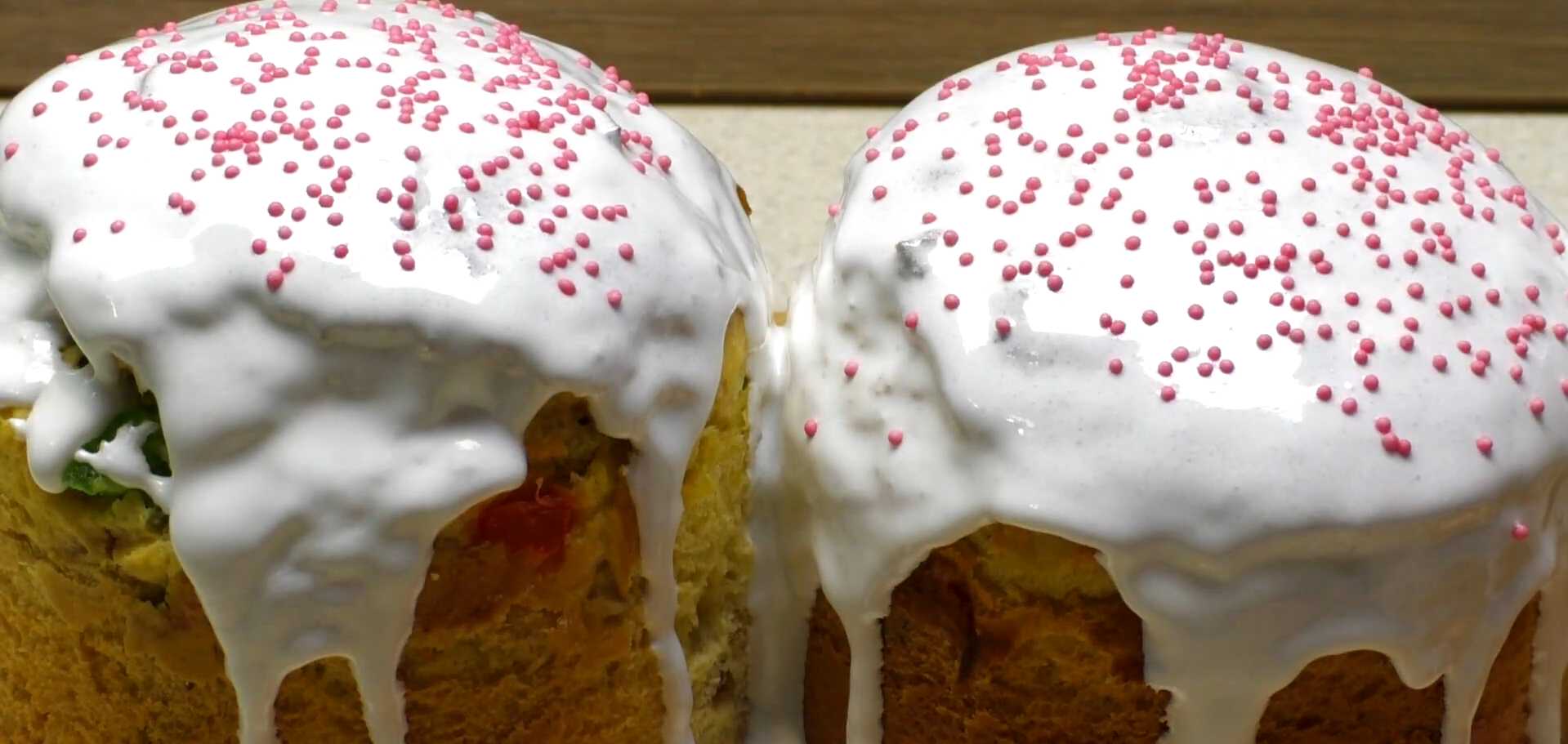 Кулич с цукатами и грецкими орехами-Шаг 15