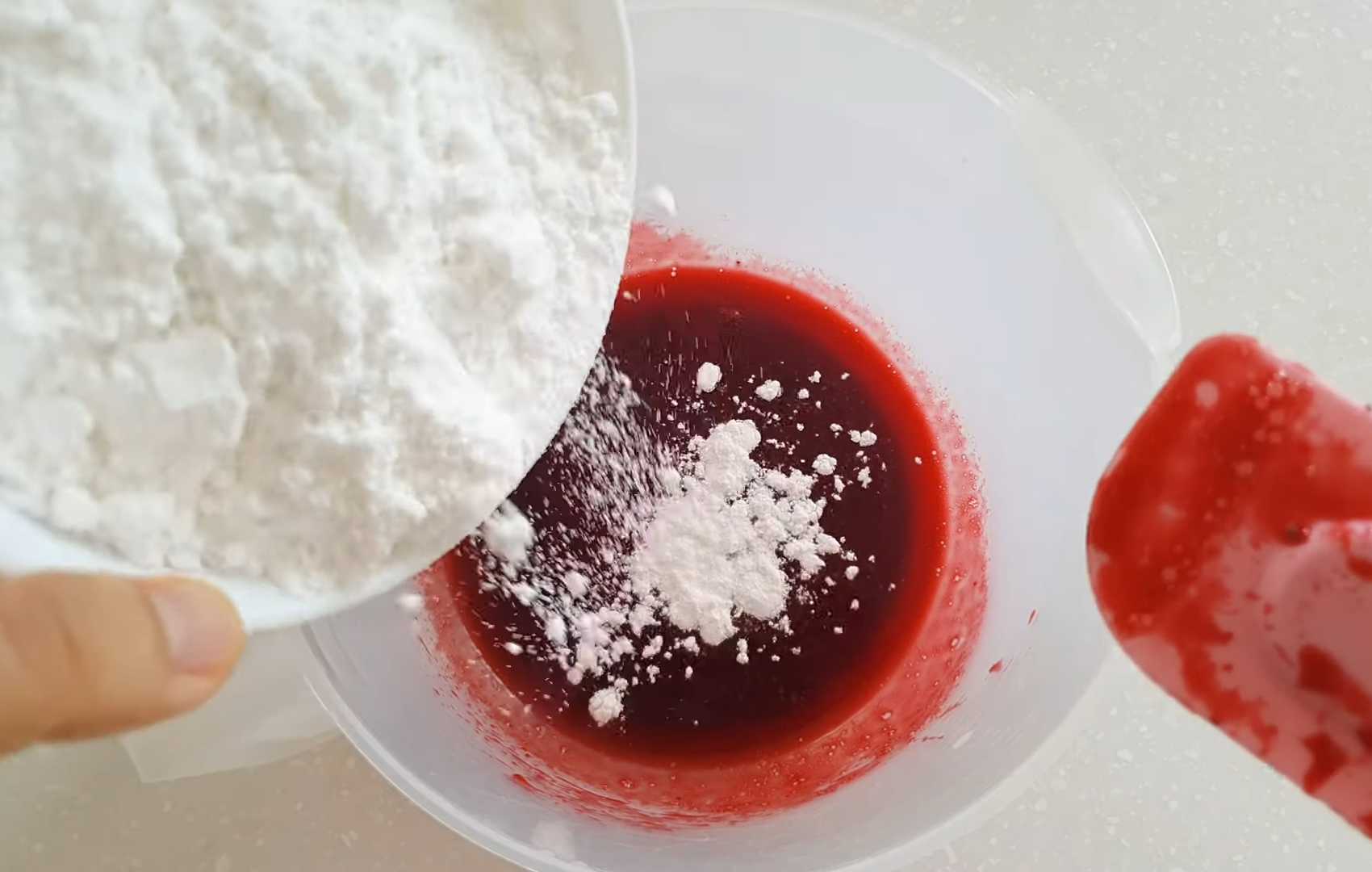 Клюквенная глазурь для пасхального кулича-Шаг 4