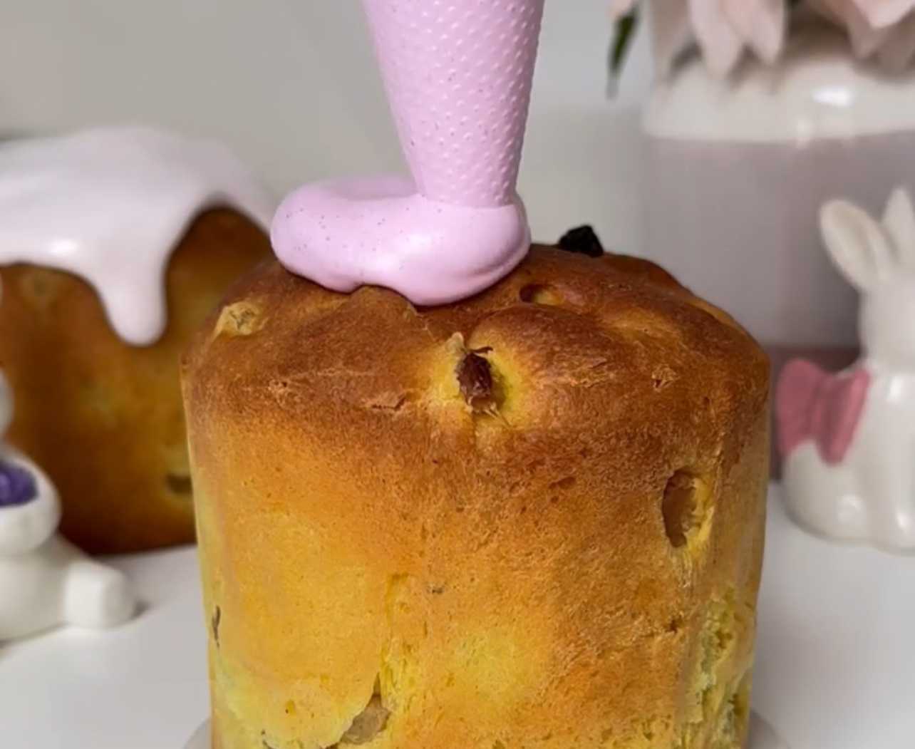 Мягкая маршмеллоу глазурь для куличей-Шаг 6