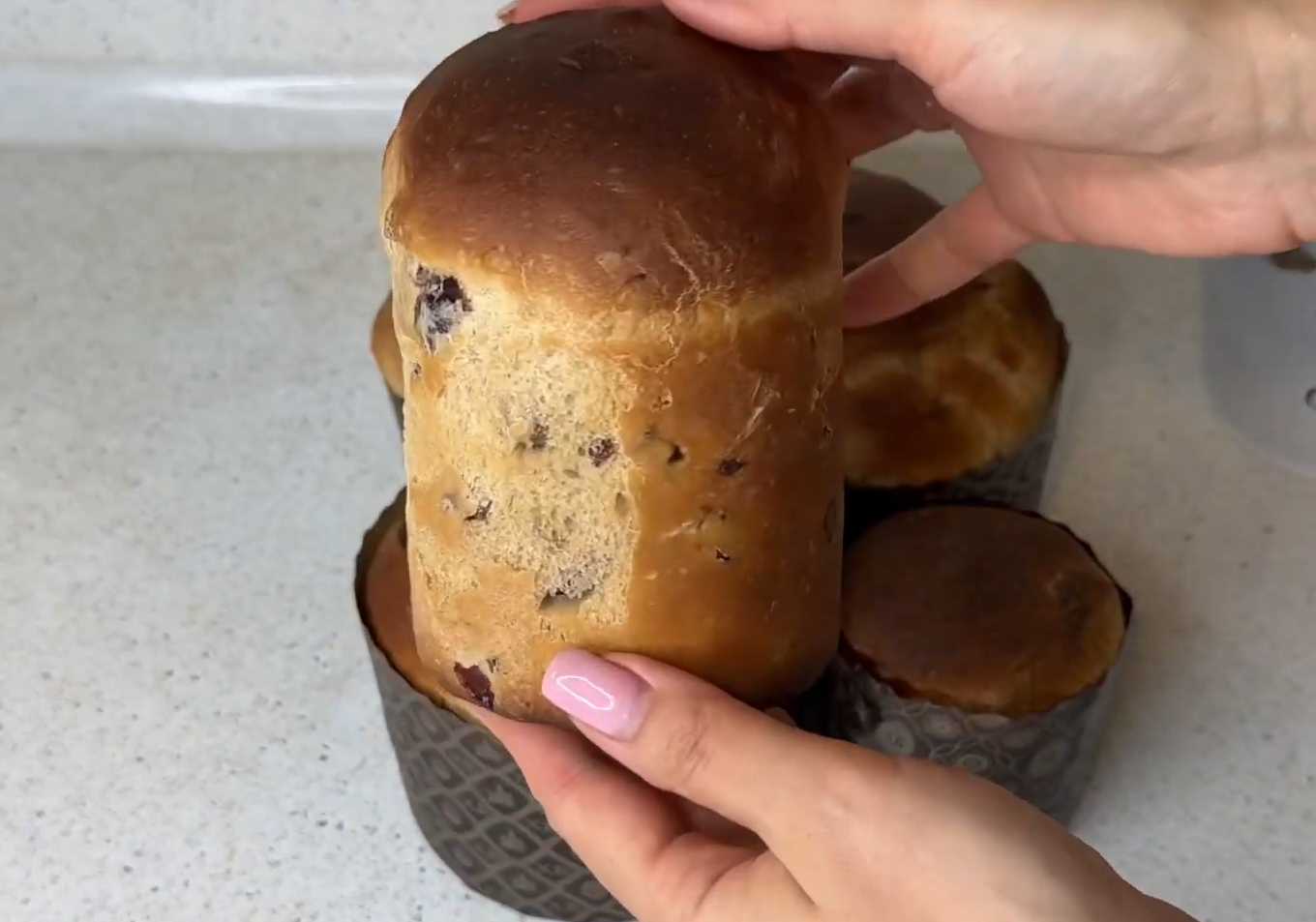 Кулич на пшеничной закваске-Шаг 14