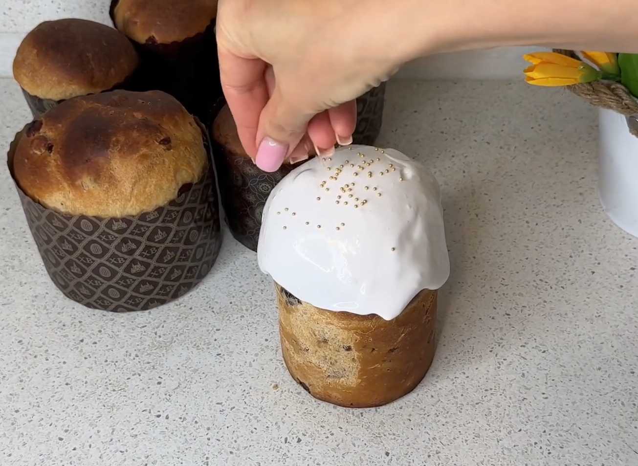 Кулич на пшеничной закваске-Шаг 15