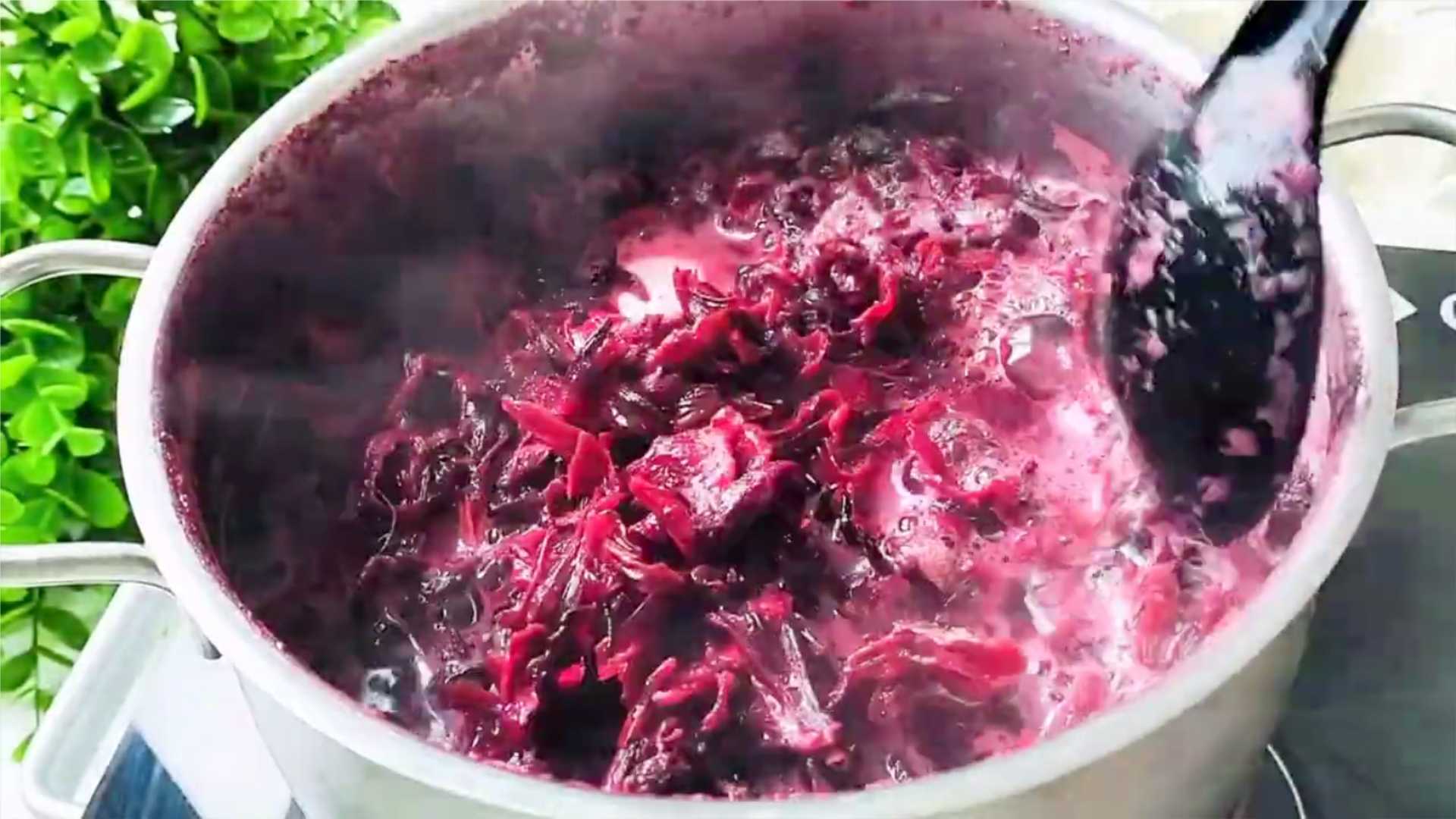 Яйца на Пасху в каркаде-Шаг 5