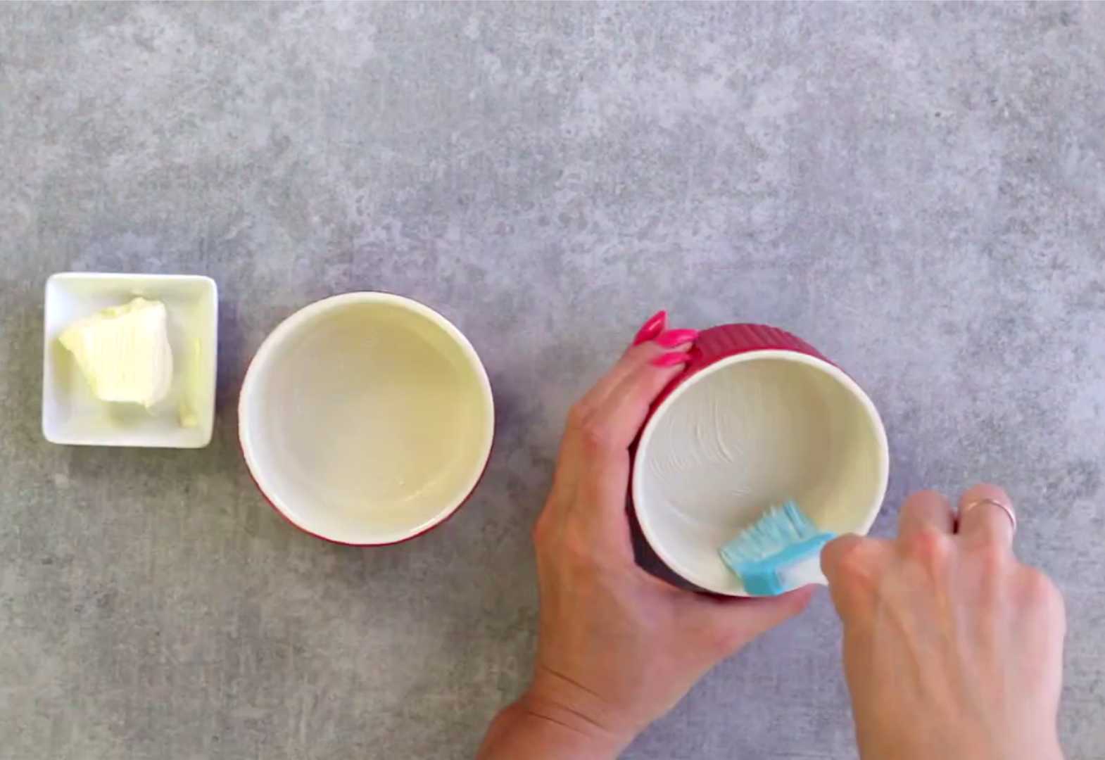 Яичница со шпинатом в духовке-Шаг 1