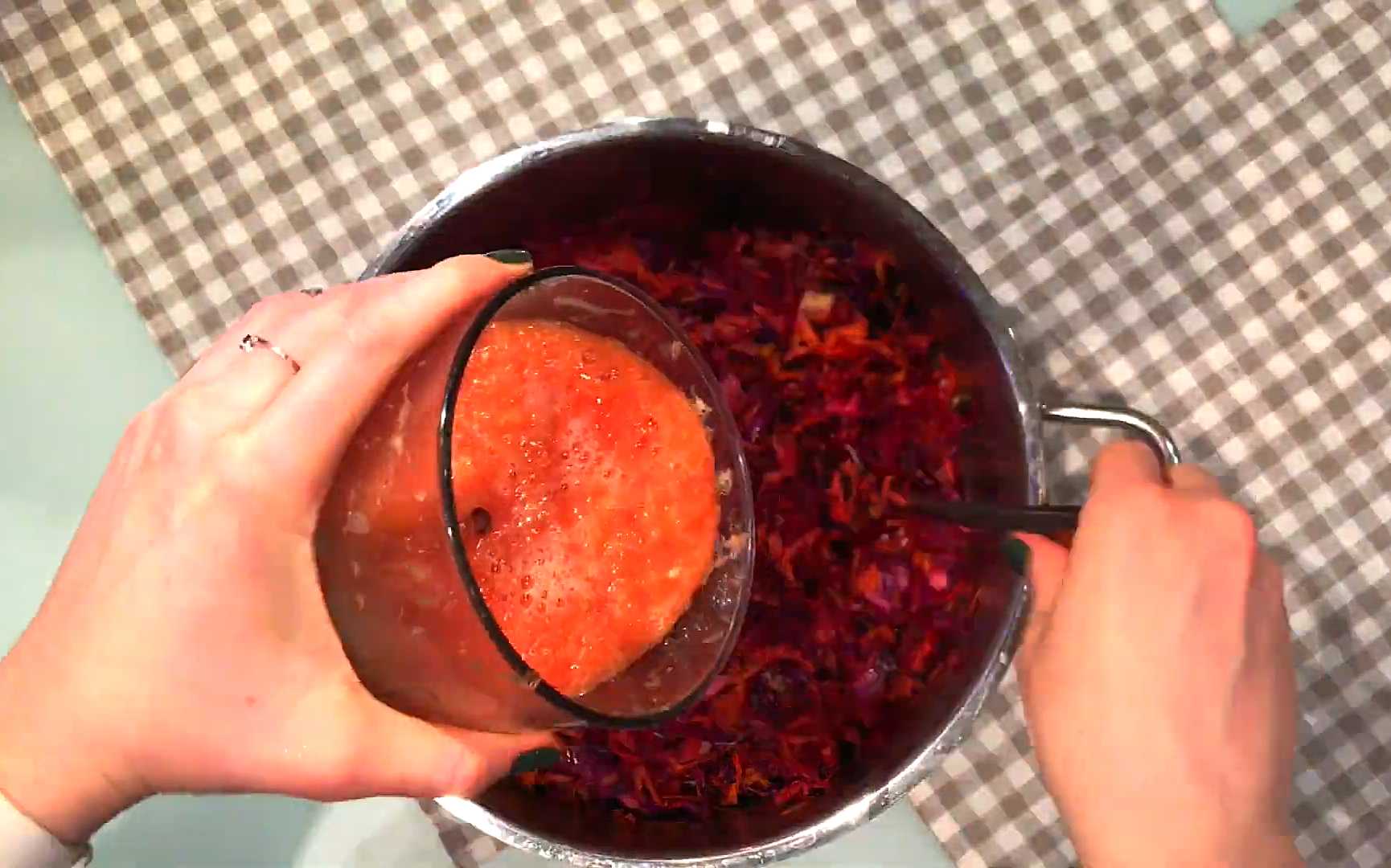 Сыроедческий борщ-Шаг 6