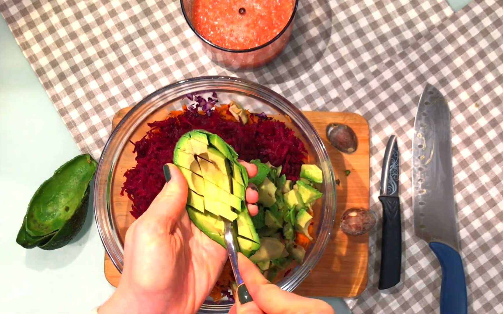 Сыроедческий борщ-Шаг 5