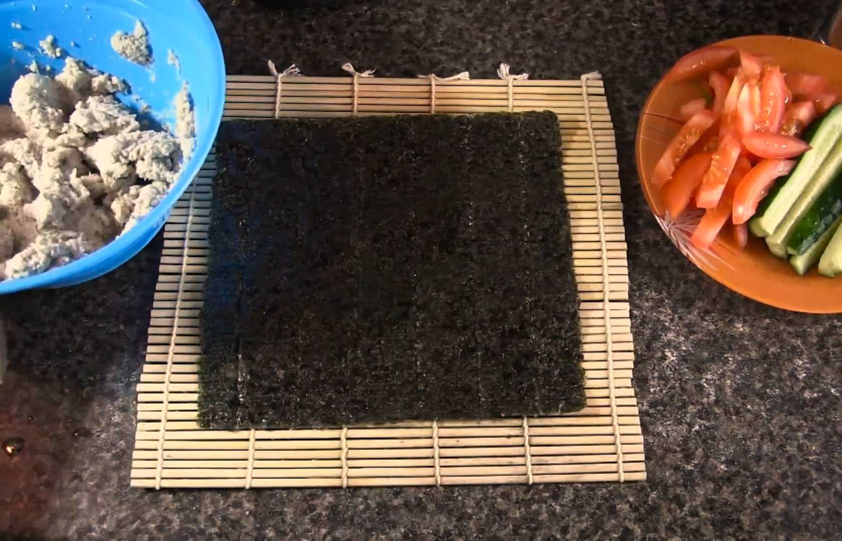 Веганские сыроедные роллы с цветной капустой и семечками-Шаг 6