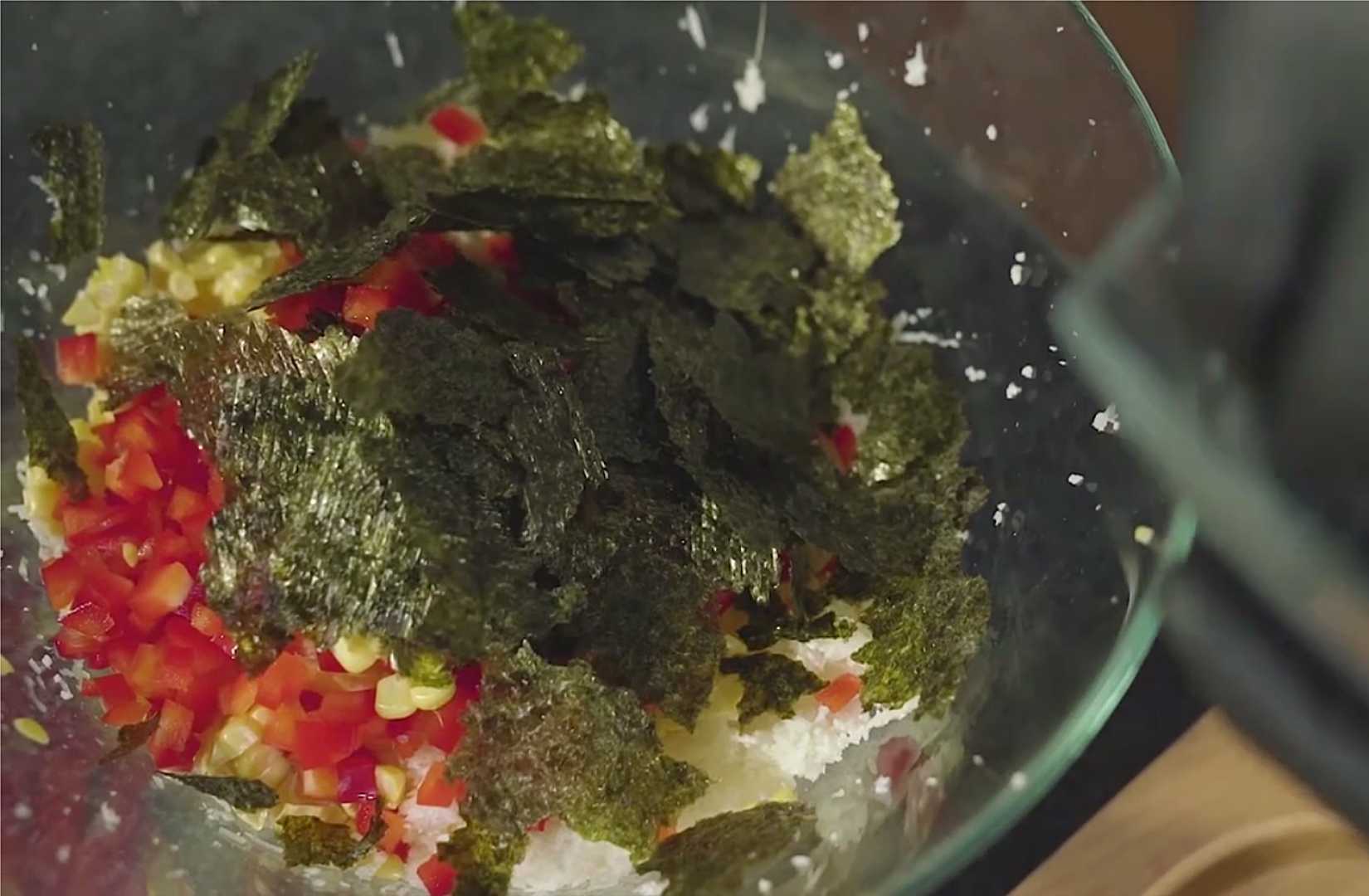 Бескрабовый салат для сыроедов-Шаг 5