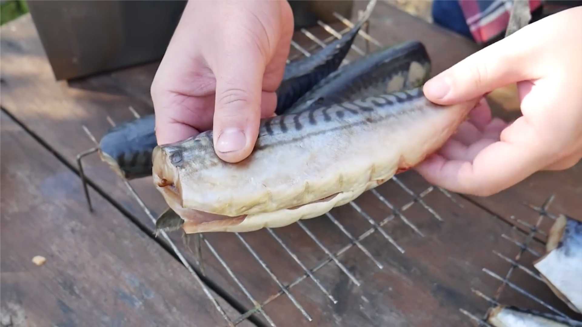 Скумбрия горячего копчения в коптильне-Шаг 5