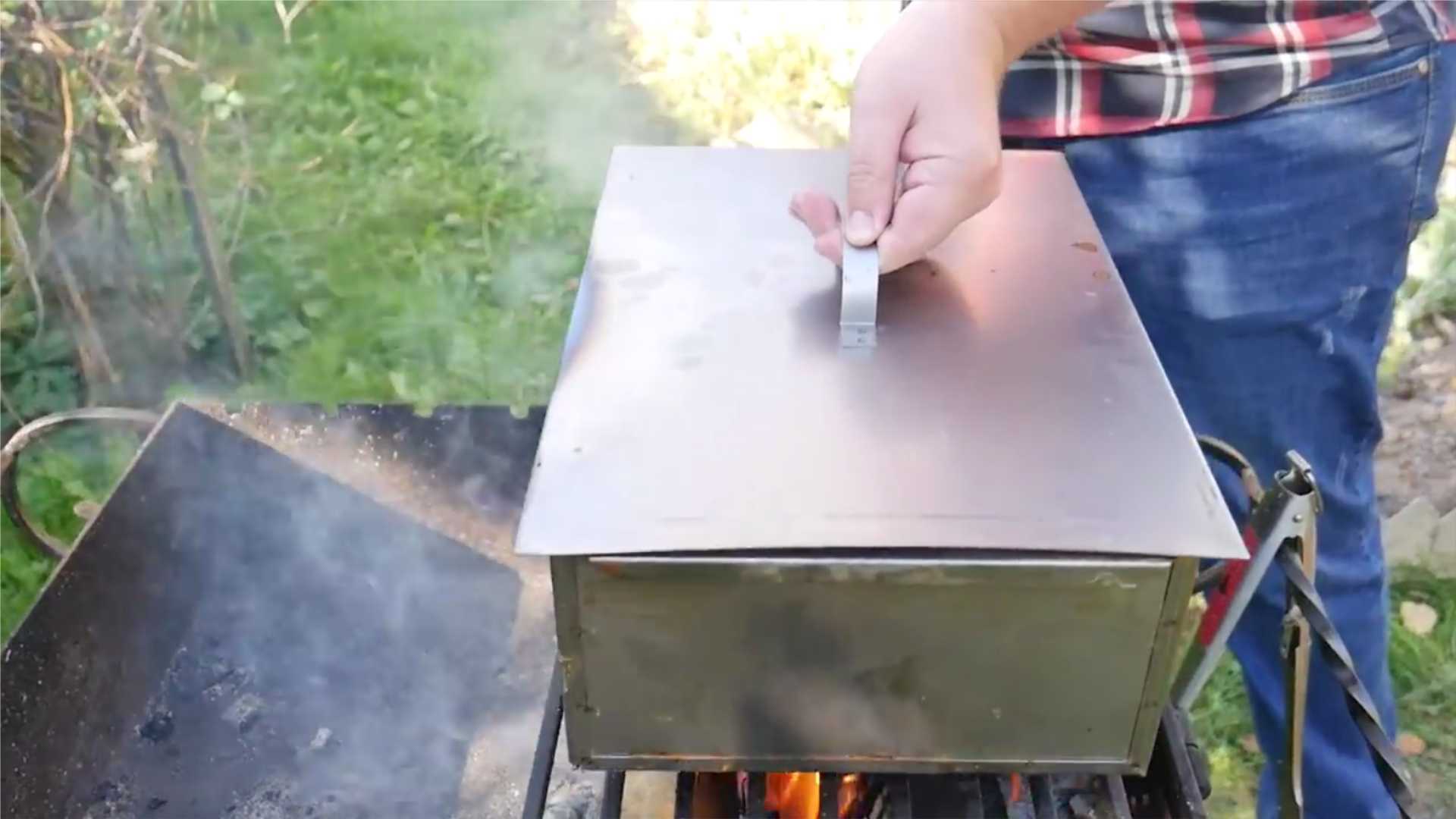 Скумбрия горячего копчения в коптильне-Шаг 9