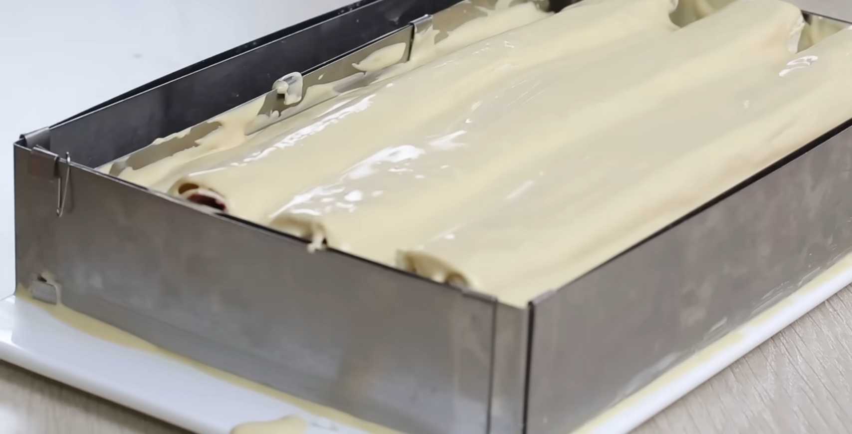 Торт Вишневое блаженство без выпечки-Шаг 8