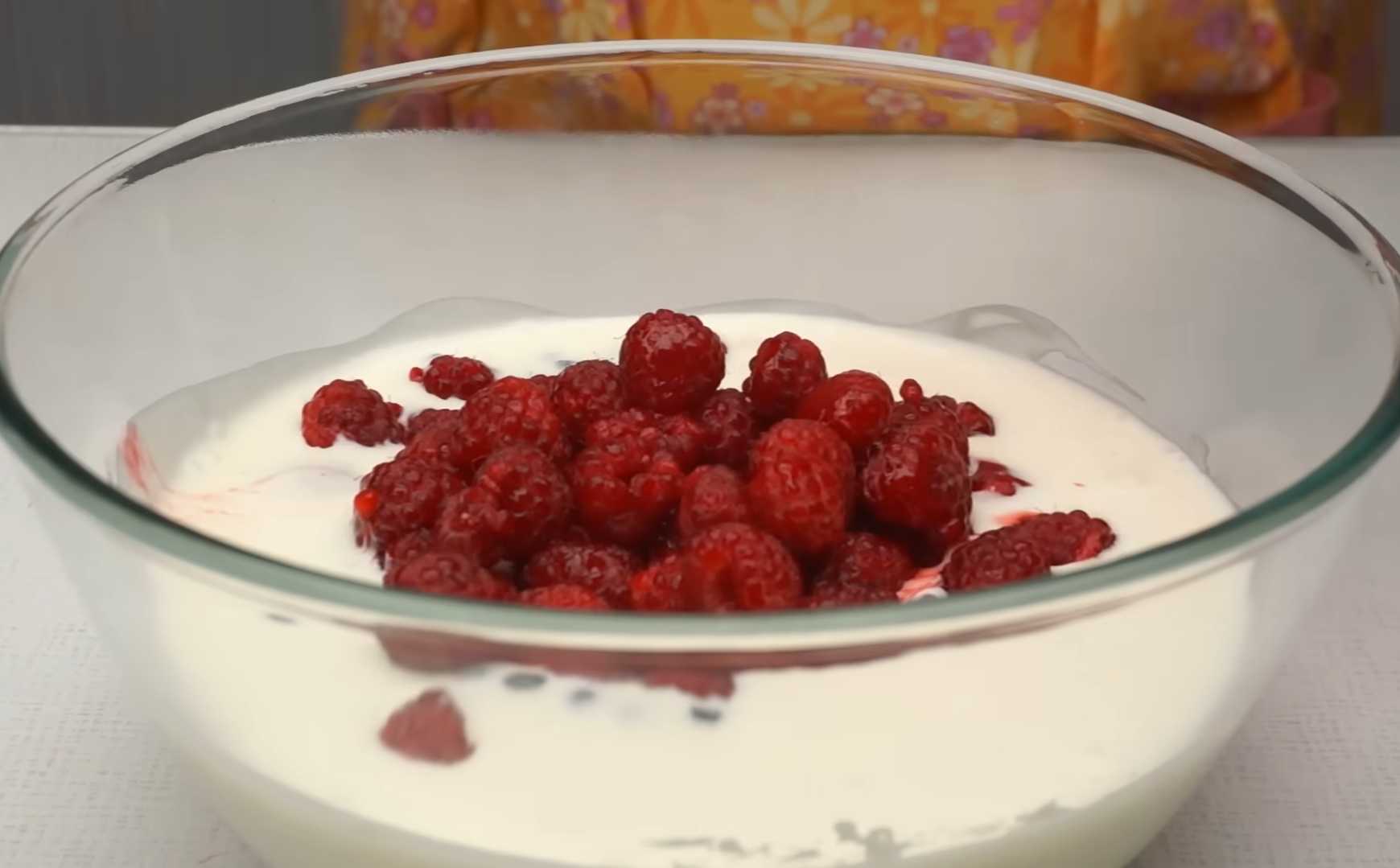 Ягодный торт без выпечки-Шаг 5