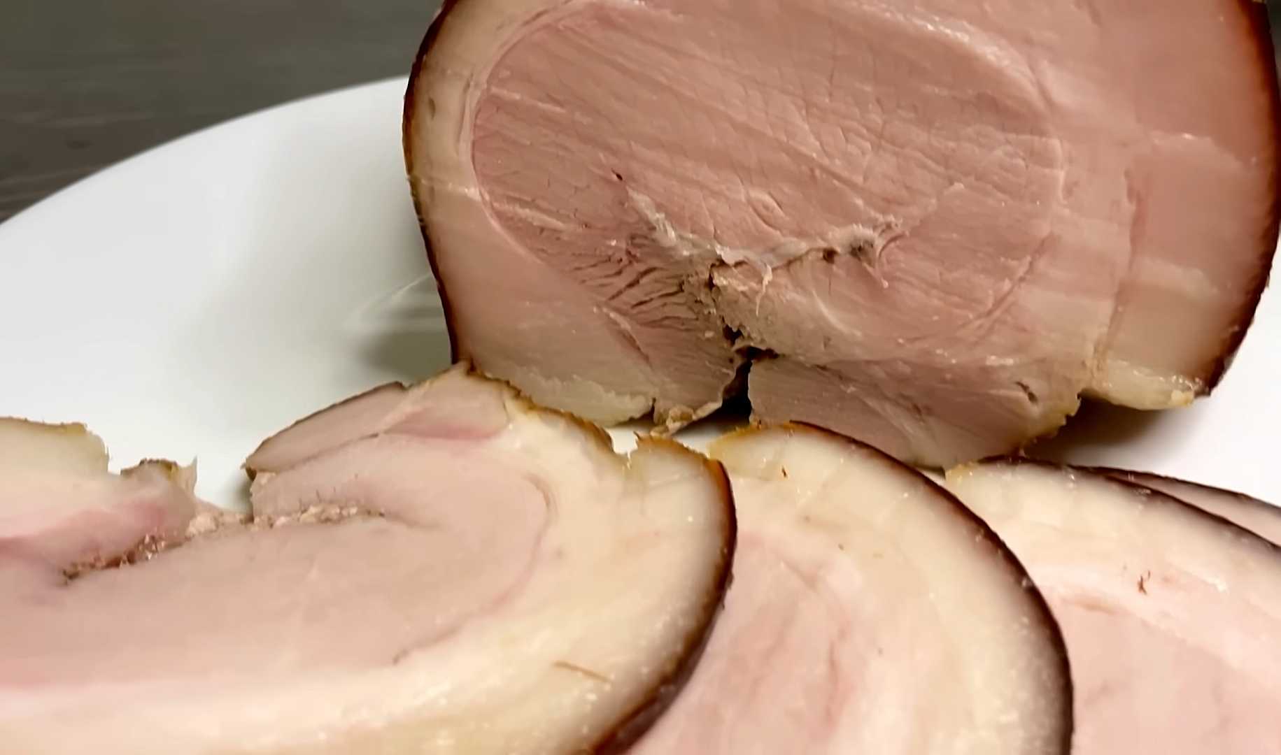 Грудинка и сало горячего копчения в кастрюле-Шаг 13