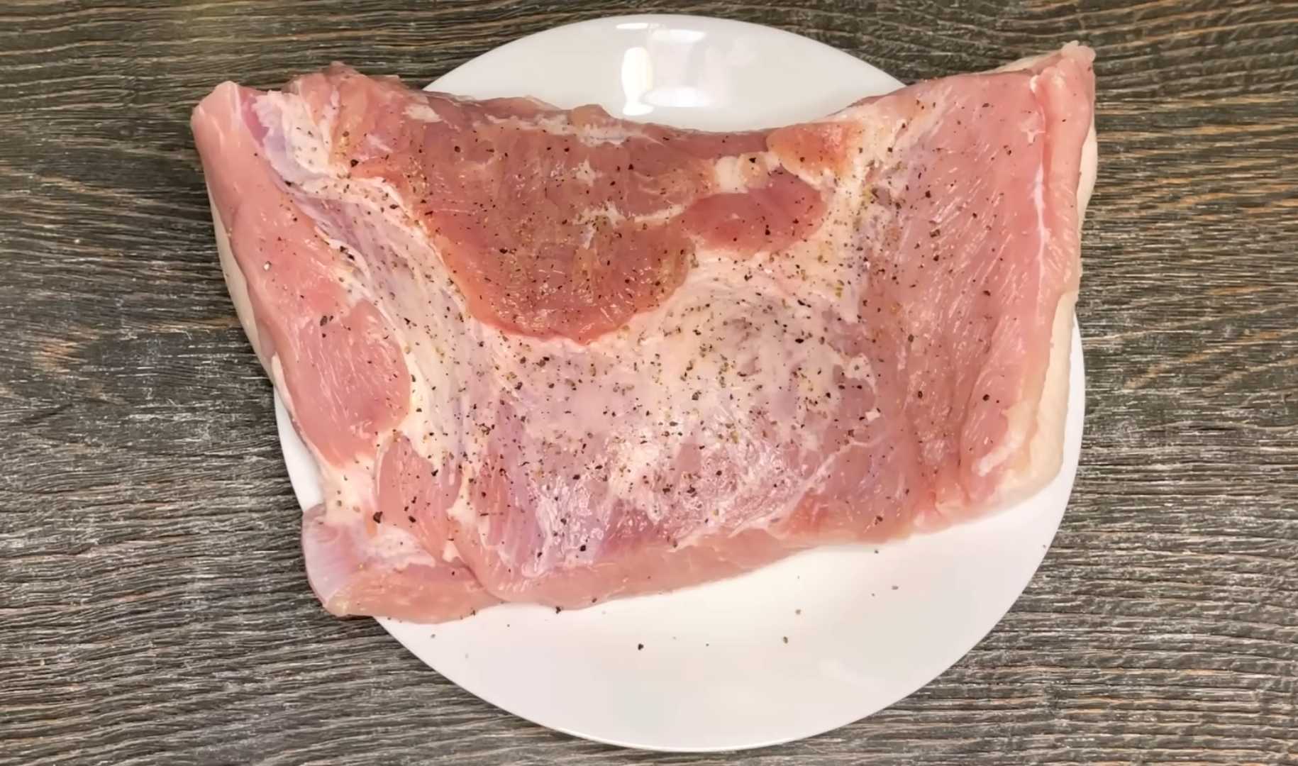 Грудинка и сало горячего копчения в кастрюле-Шаг 4