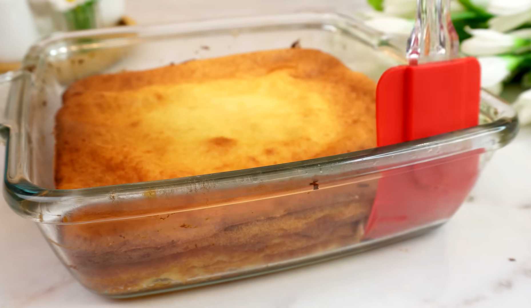 Сладкая творожная запеканка как в детском саду-Шаг 6