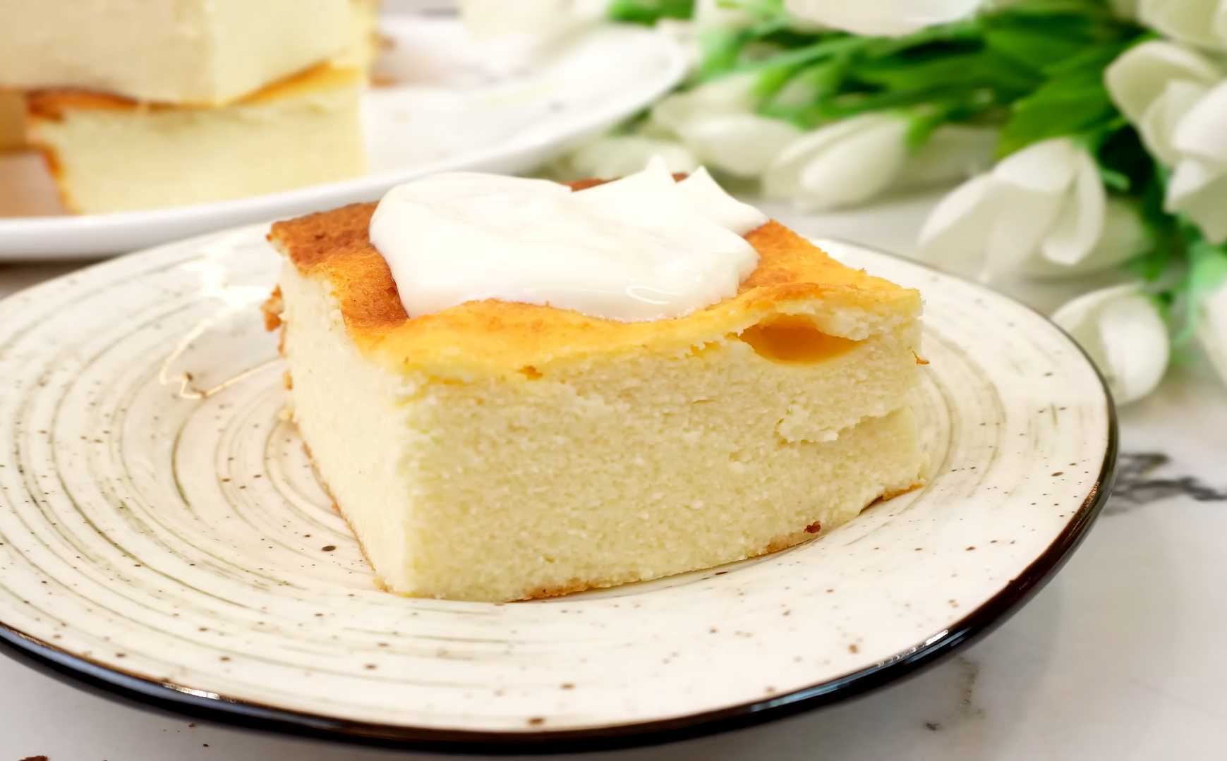 Сладкая творожная запеканка как в детском саду-Шаг 7