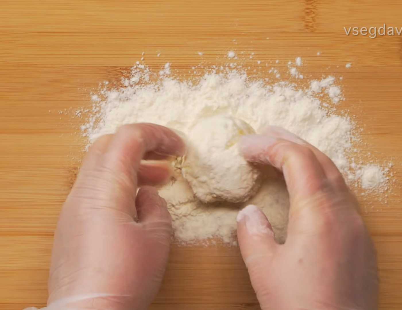 Сытные творожные сырники-Шаг 5