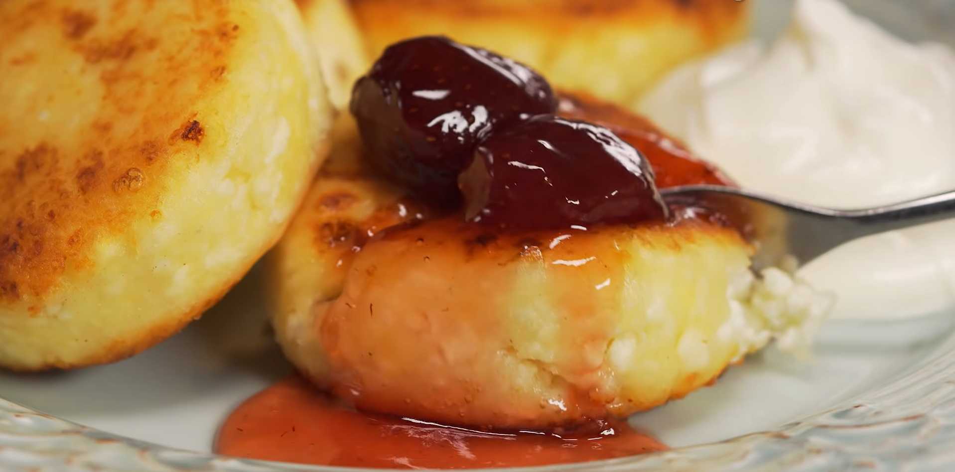 Сытные творожные сырники-Шаг 9