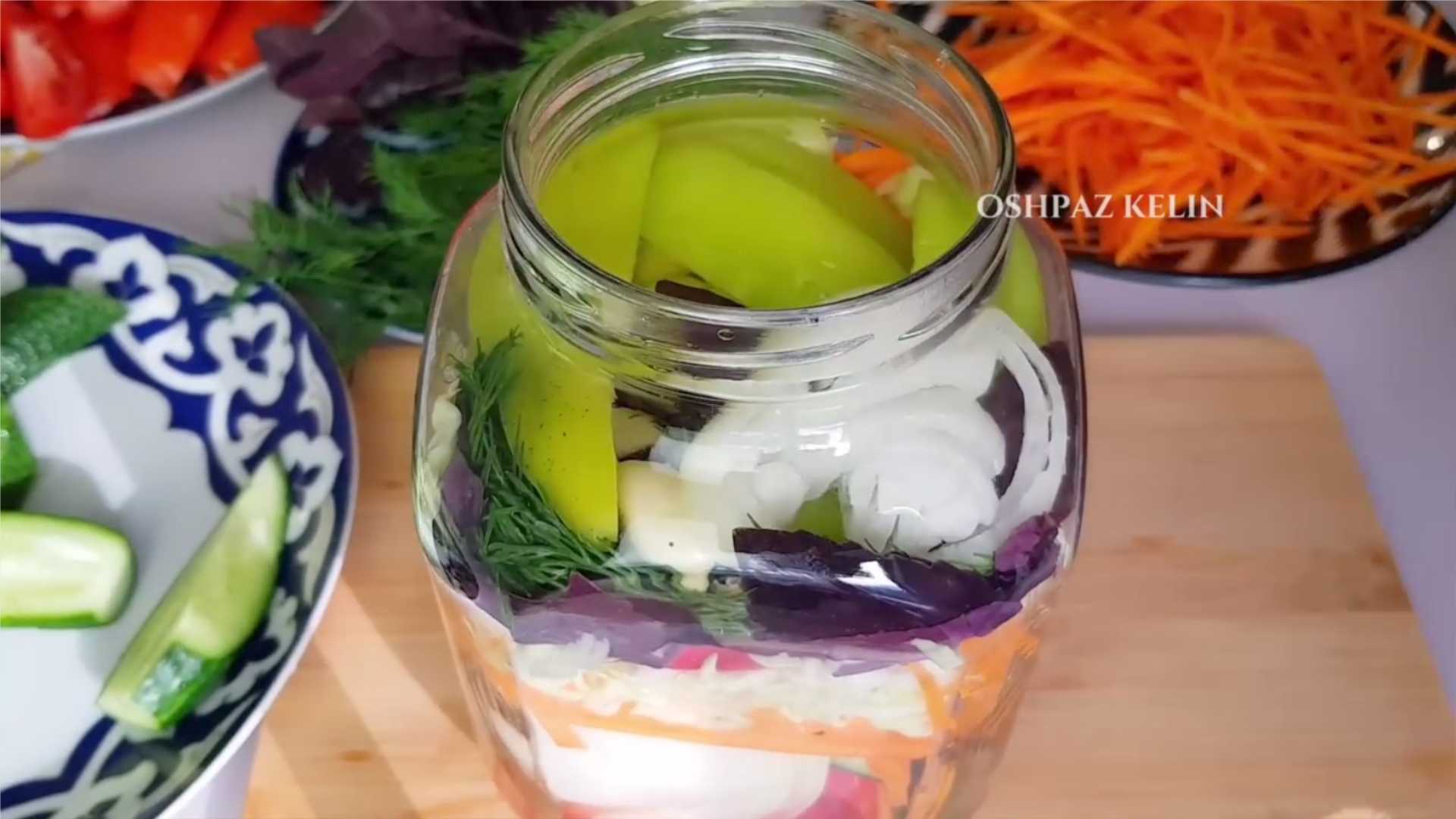 Маринованное салатное ассорти-Шаг 5