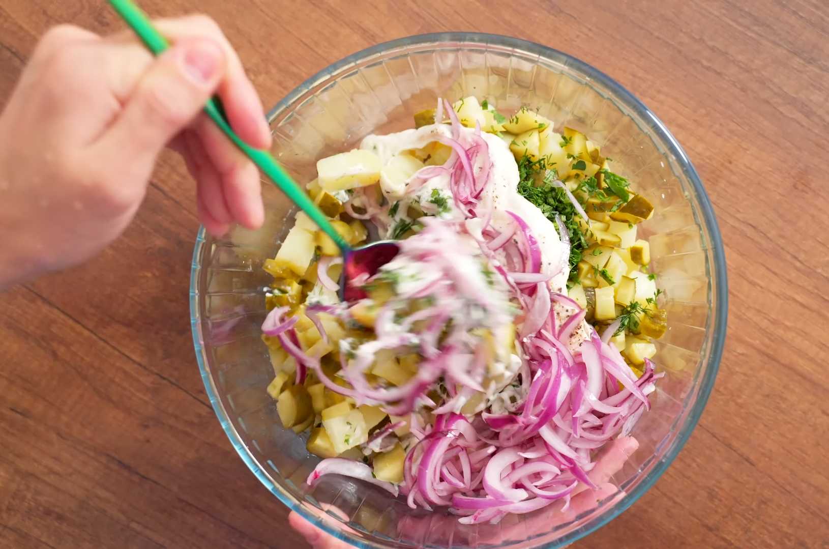 Немецкий картофельный салат-Шаг 8