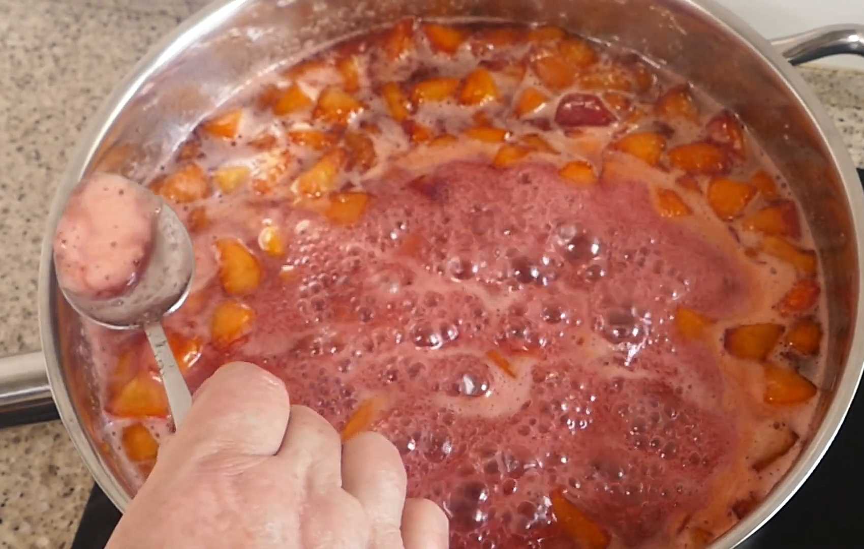 Домашний джем из персиков-Шаг 6