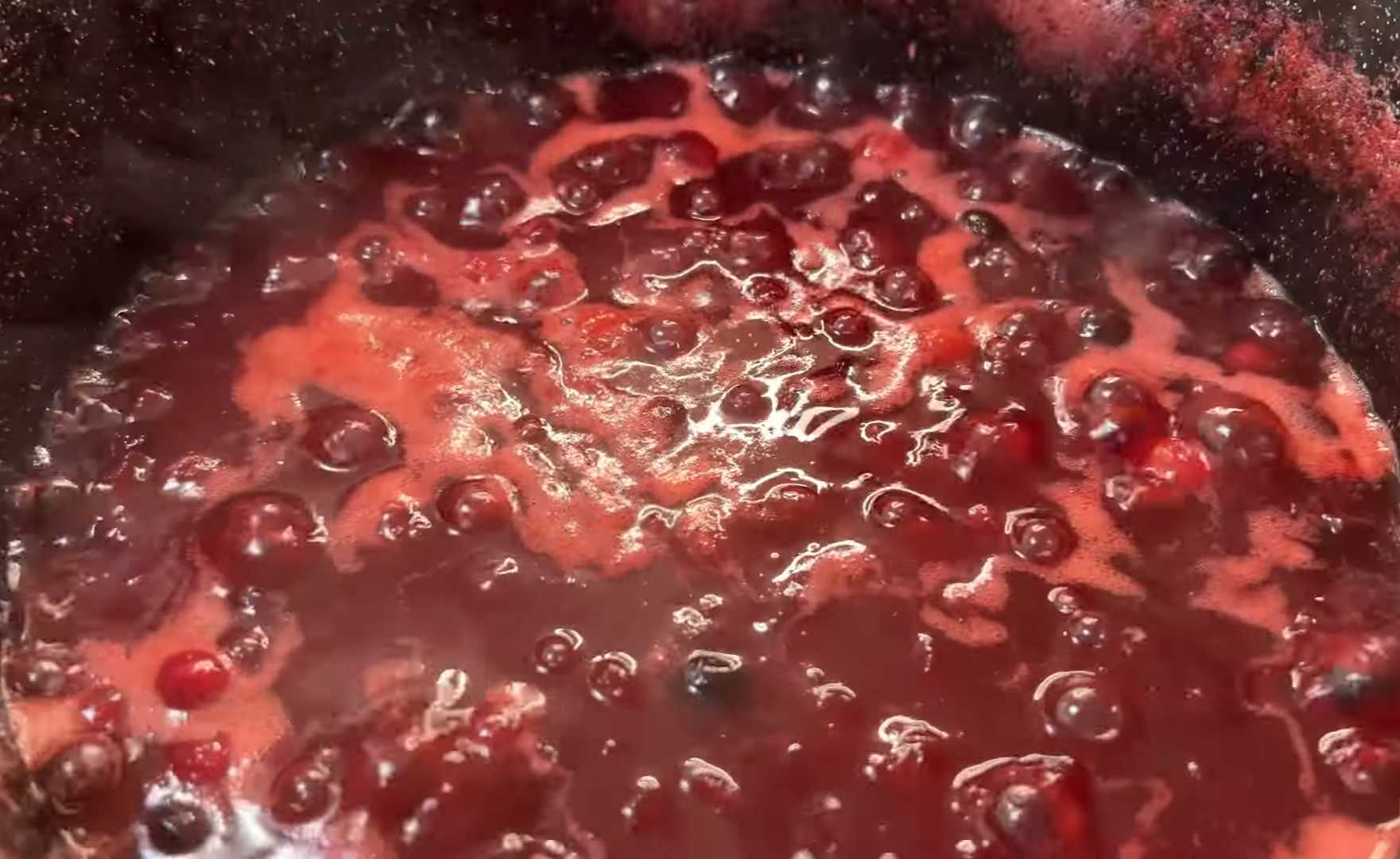 Клюквенный джем с апельсиновым соком-Шаг 4