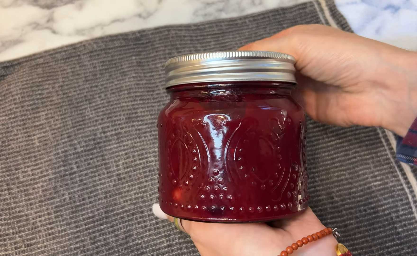 Клюквенный джем с апельсиновым соком-Шаг 7