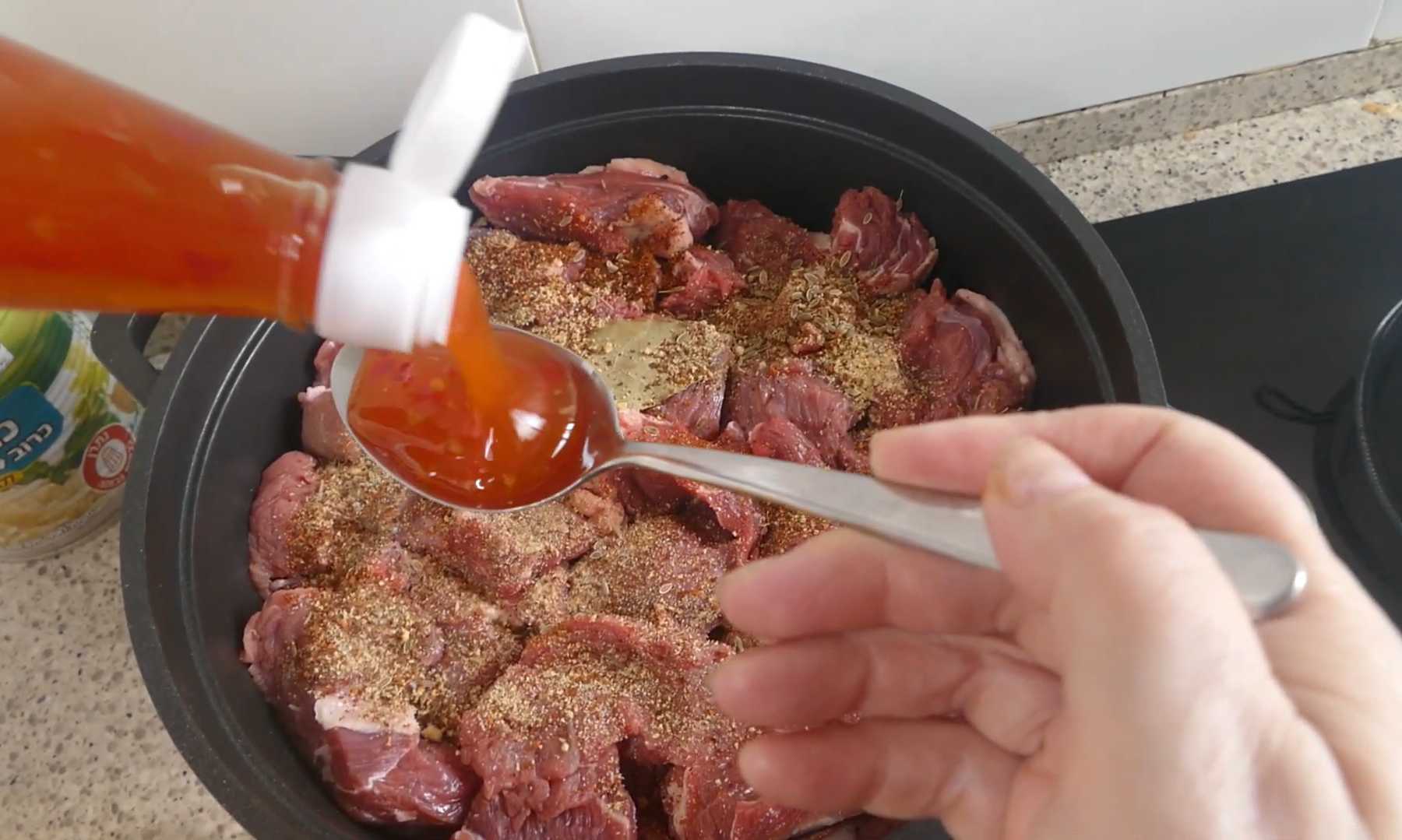 Мясо с квашеной капустой по-немецки-Шаг 5