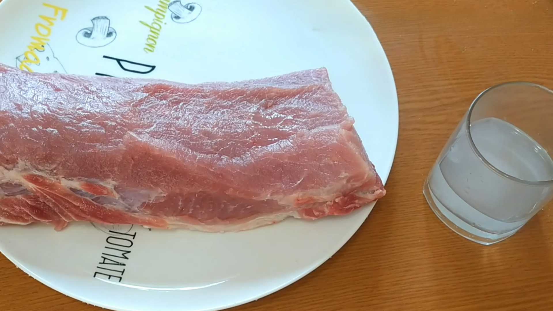 Домашний варёно-копчёный карбонад-Шаг 1