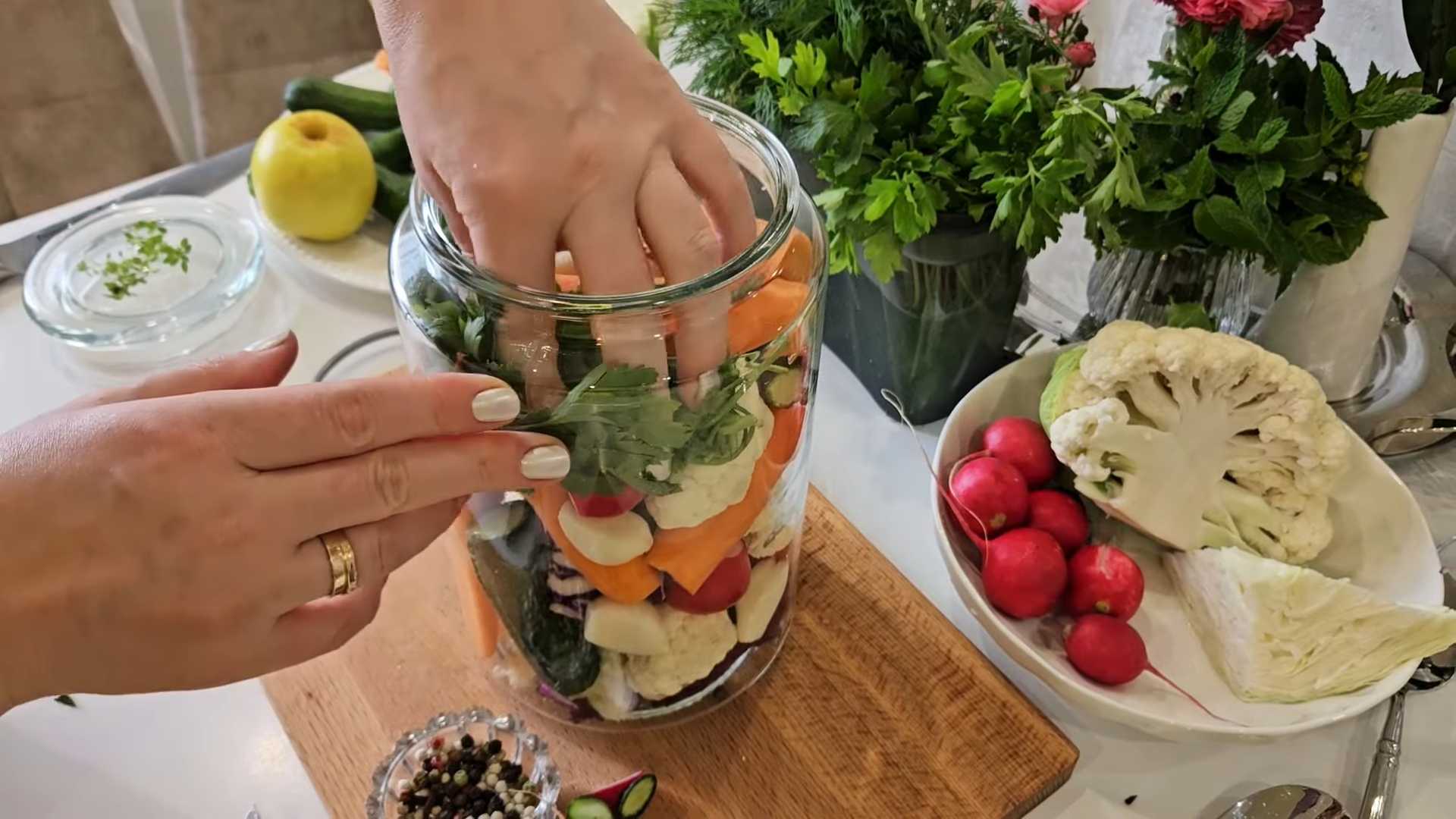 Ферментированные овощи как из бочки-Шаг 2