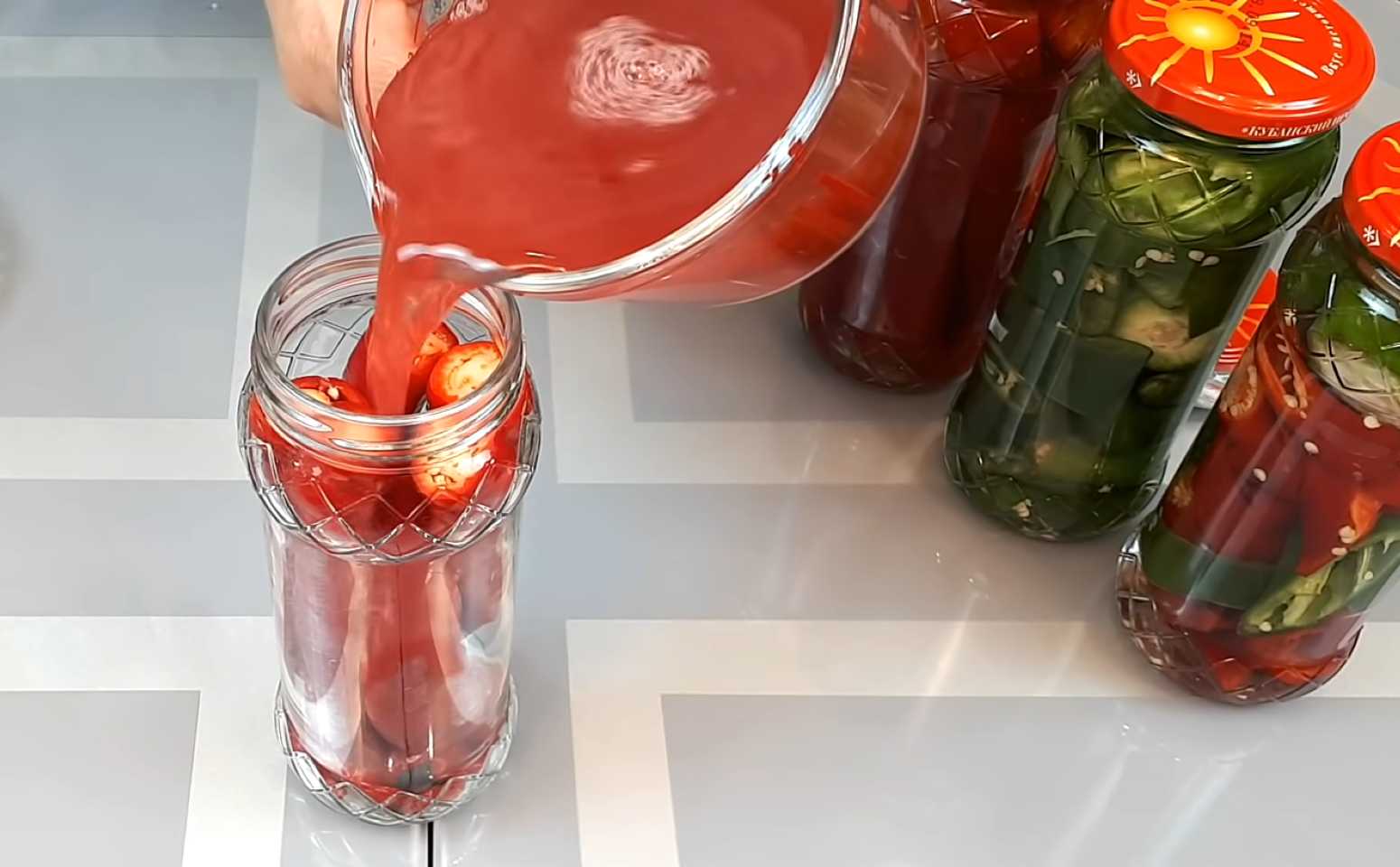 Маринованный острый перец на зиму-Шаг 8
