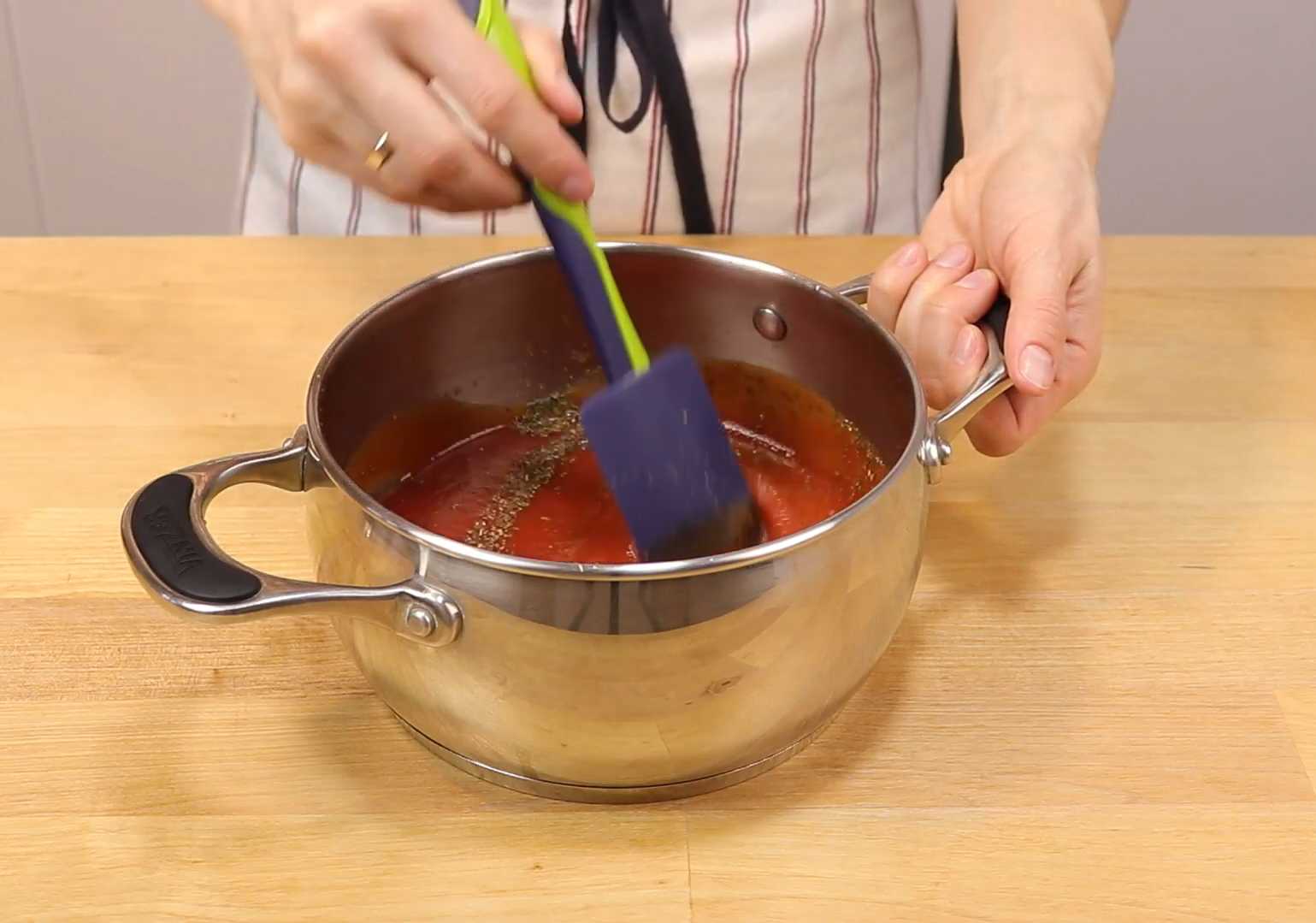 Закрытая пицца с курицей и сыром-Шаг 5