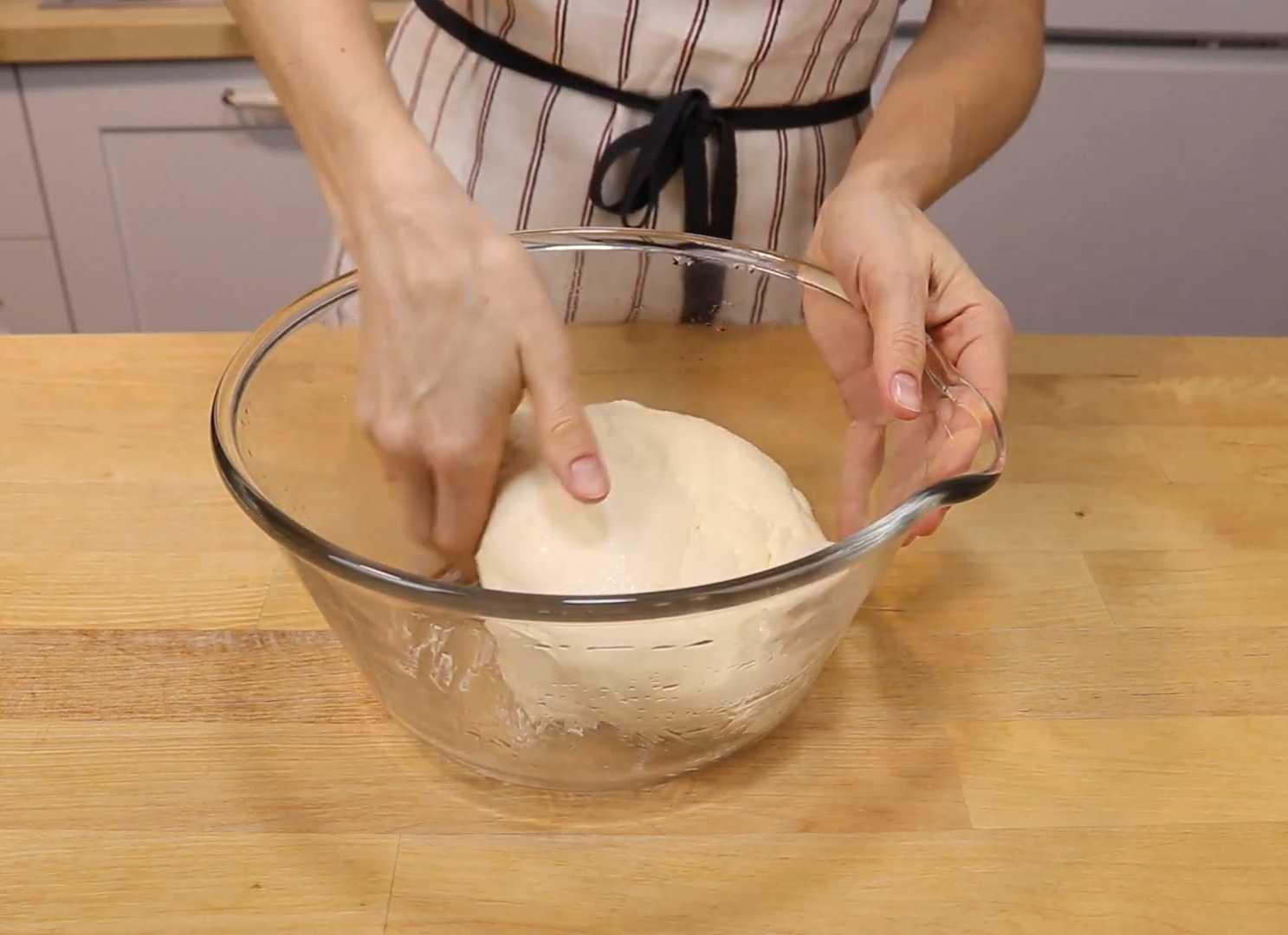 Закрытая пицца с курицей и сыром-Шаг 7