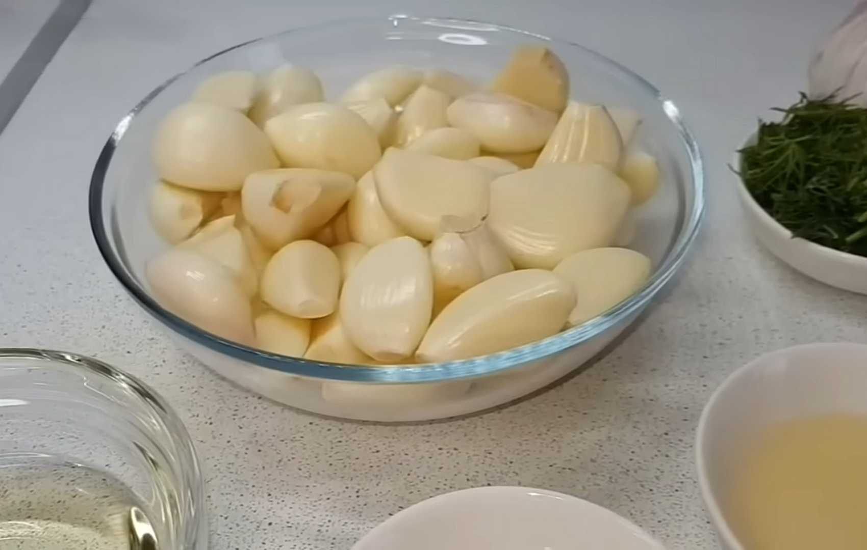 Заготовка чеснока на зиму-Шаг 1