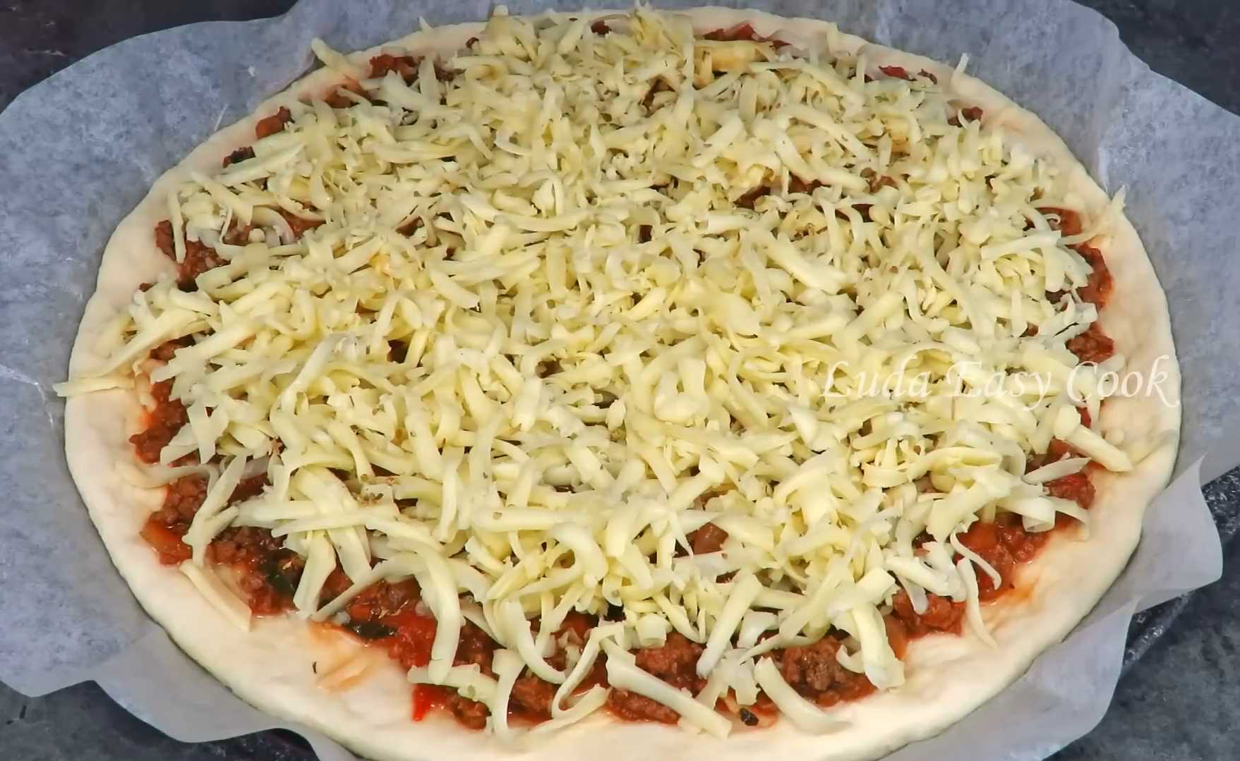 Пицца с говядиной-Шаг 7