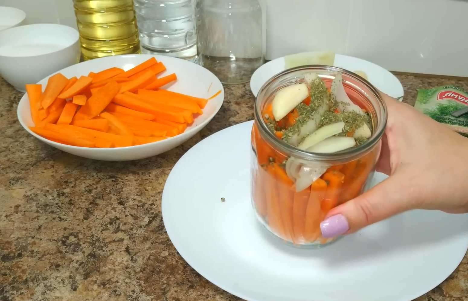 Маринованная морковь на зиму в банках-Шаг 4