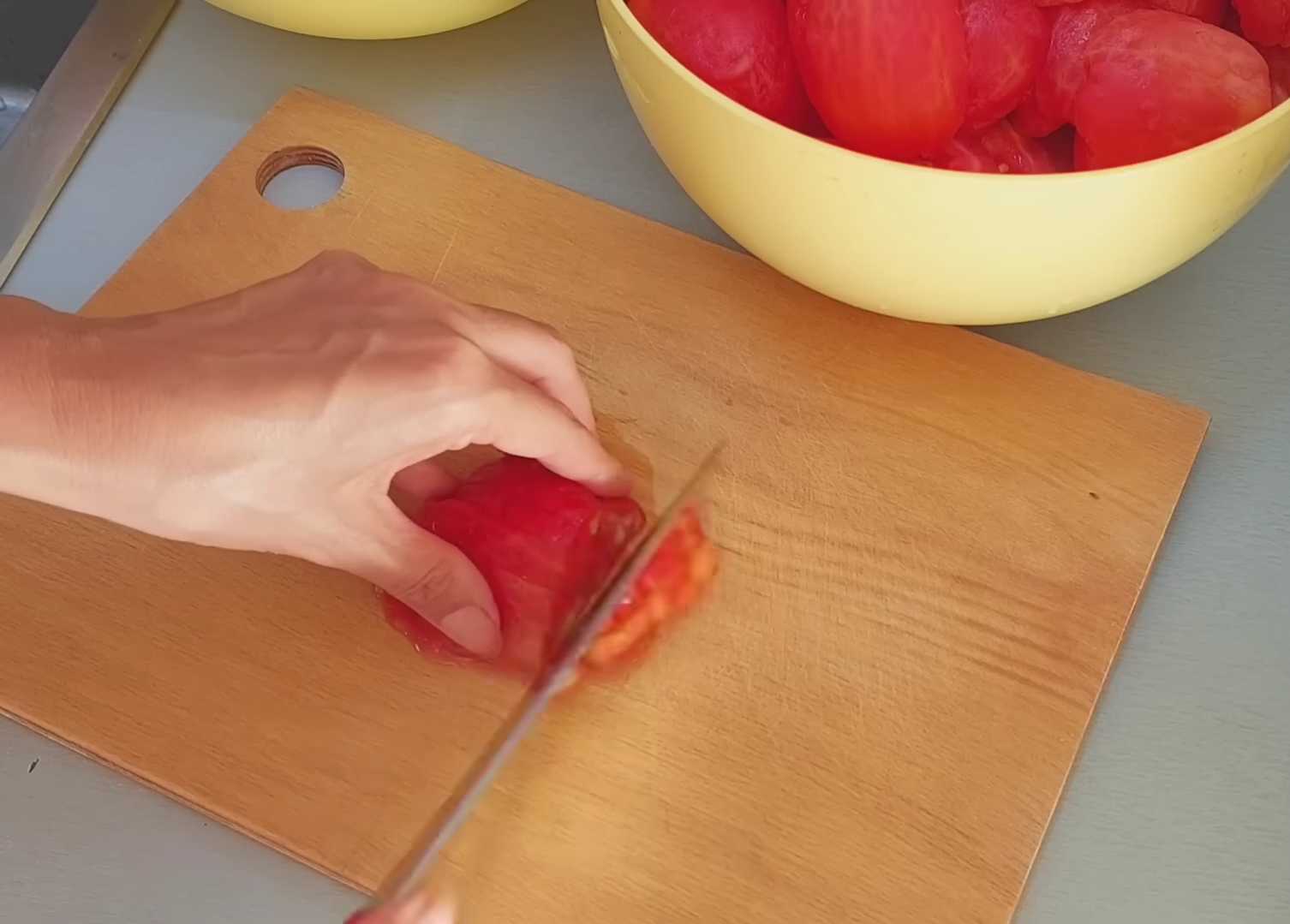 Шакшука заготовка на зиму: ароматный овощной соус-Шаг 3