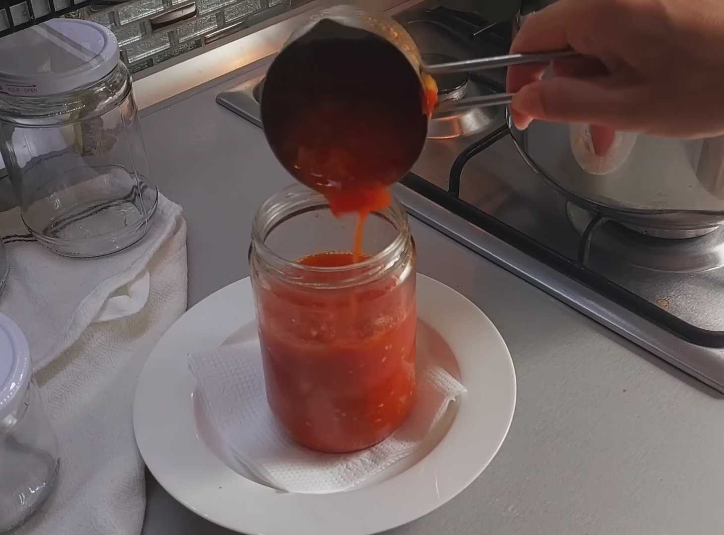 Шакшука заготовка на зиму: ароматный овощной соус-Шаг 8