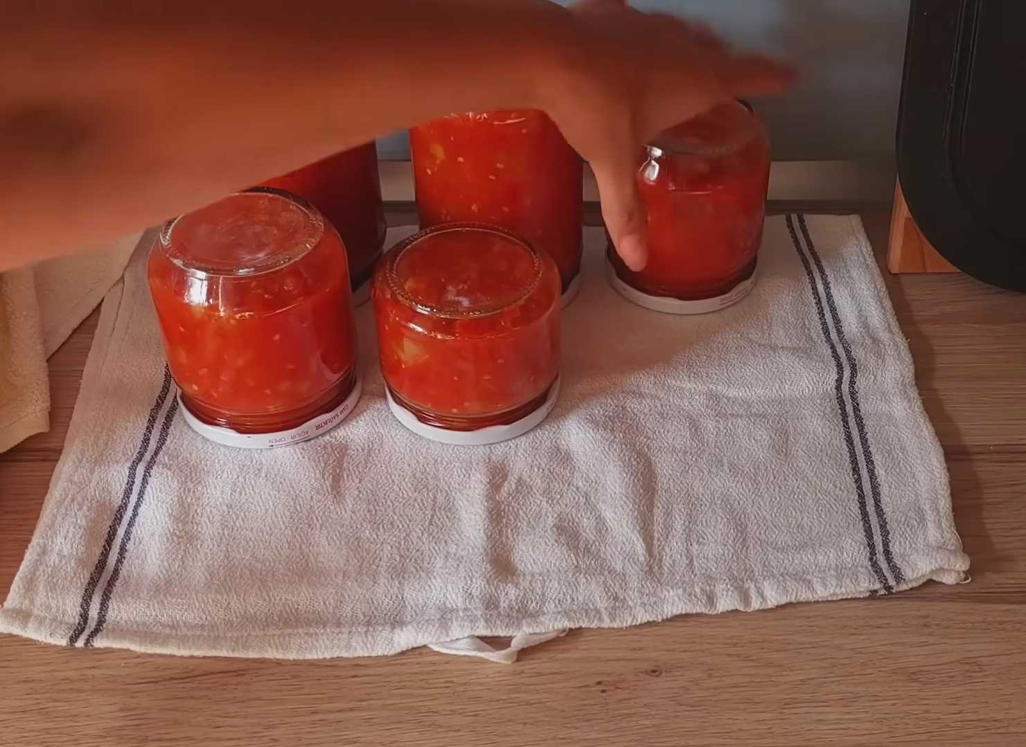 Шакшука заготовка на зиму: ароматный овощной соус-Шаг 9