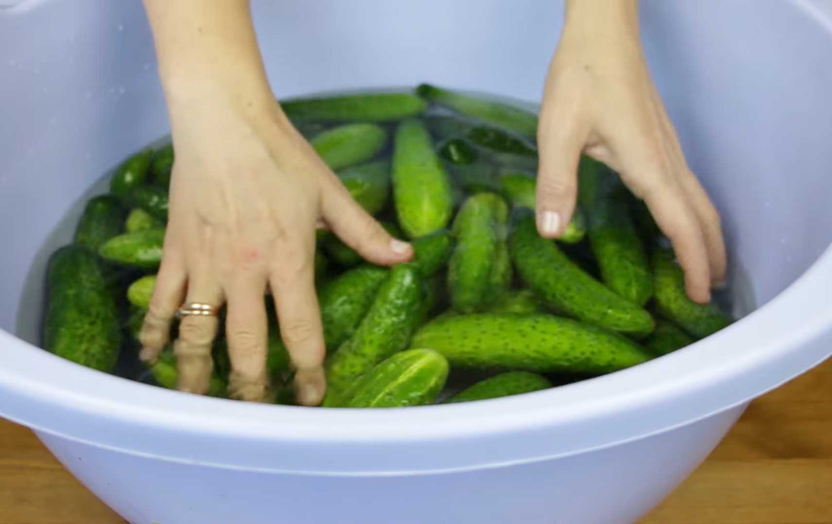 Маринованные огурцы сухой стерилизации-Шаг 1
