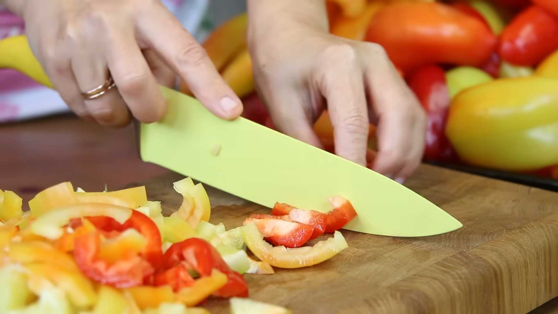 Лечо из перца и томатов на зиму-Шаг 5