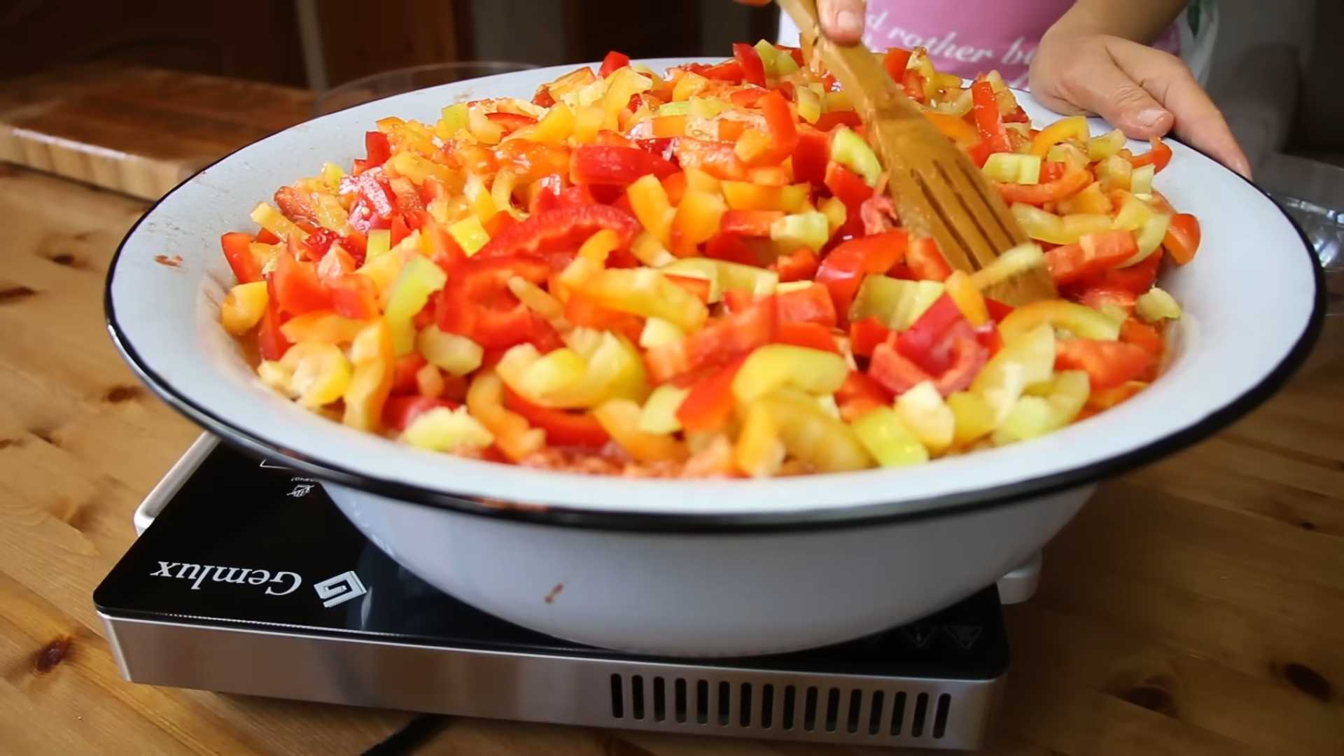 Лечо из перца и томатов на зиму-Шаг 6