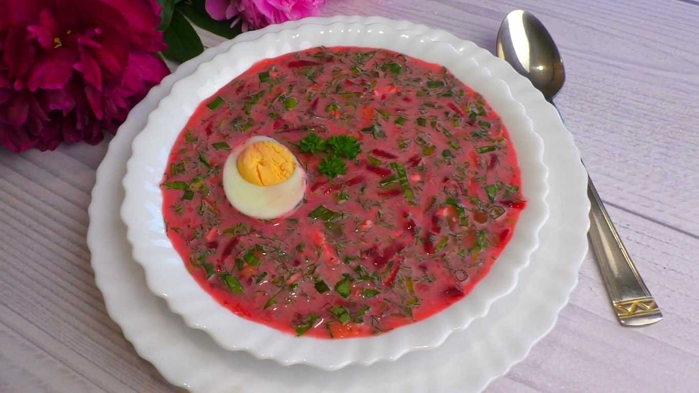 Холодный борщ на квасе-Шаг 11