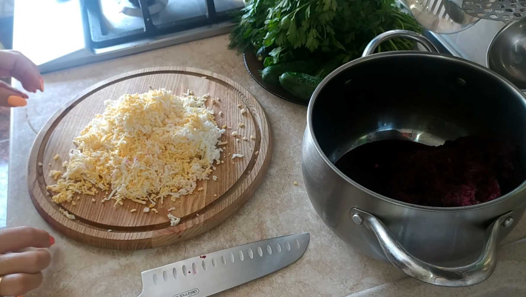 Холодный борщ на минералке-Шаг 4