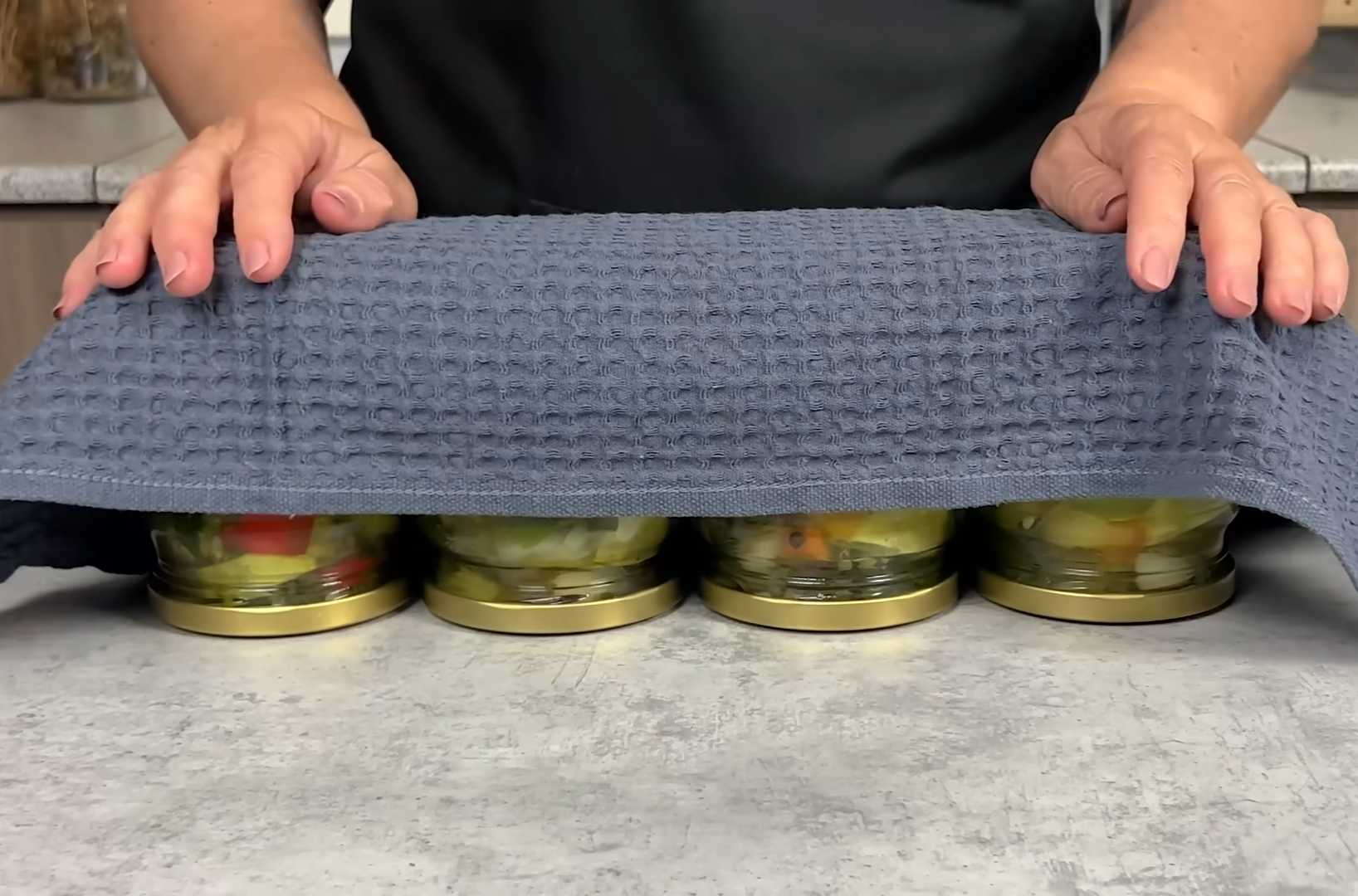 Кабачки с овощами на зиму-Шаг 12