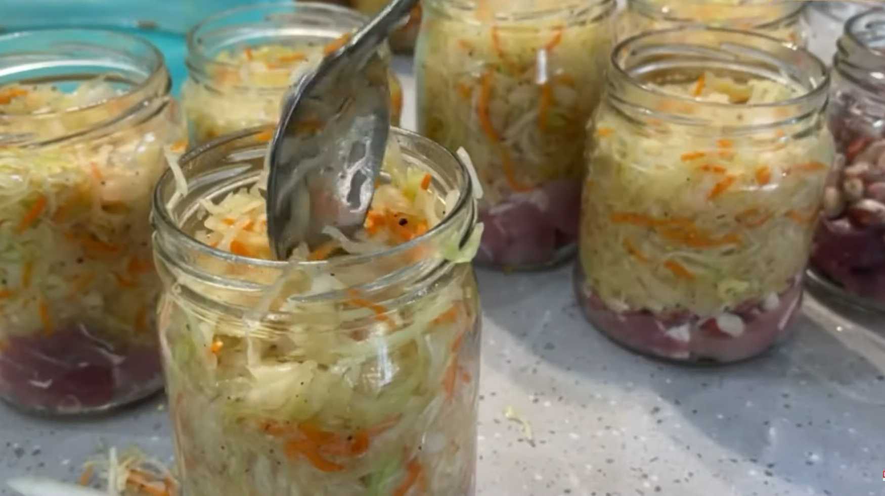Тушенка с крупами и овощами на зиму-Шаг 11