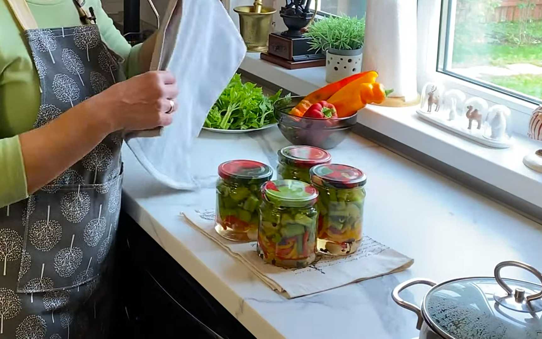 Маринованный сельдерей с болгарским перцем на зиму-Шаг 10