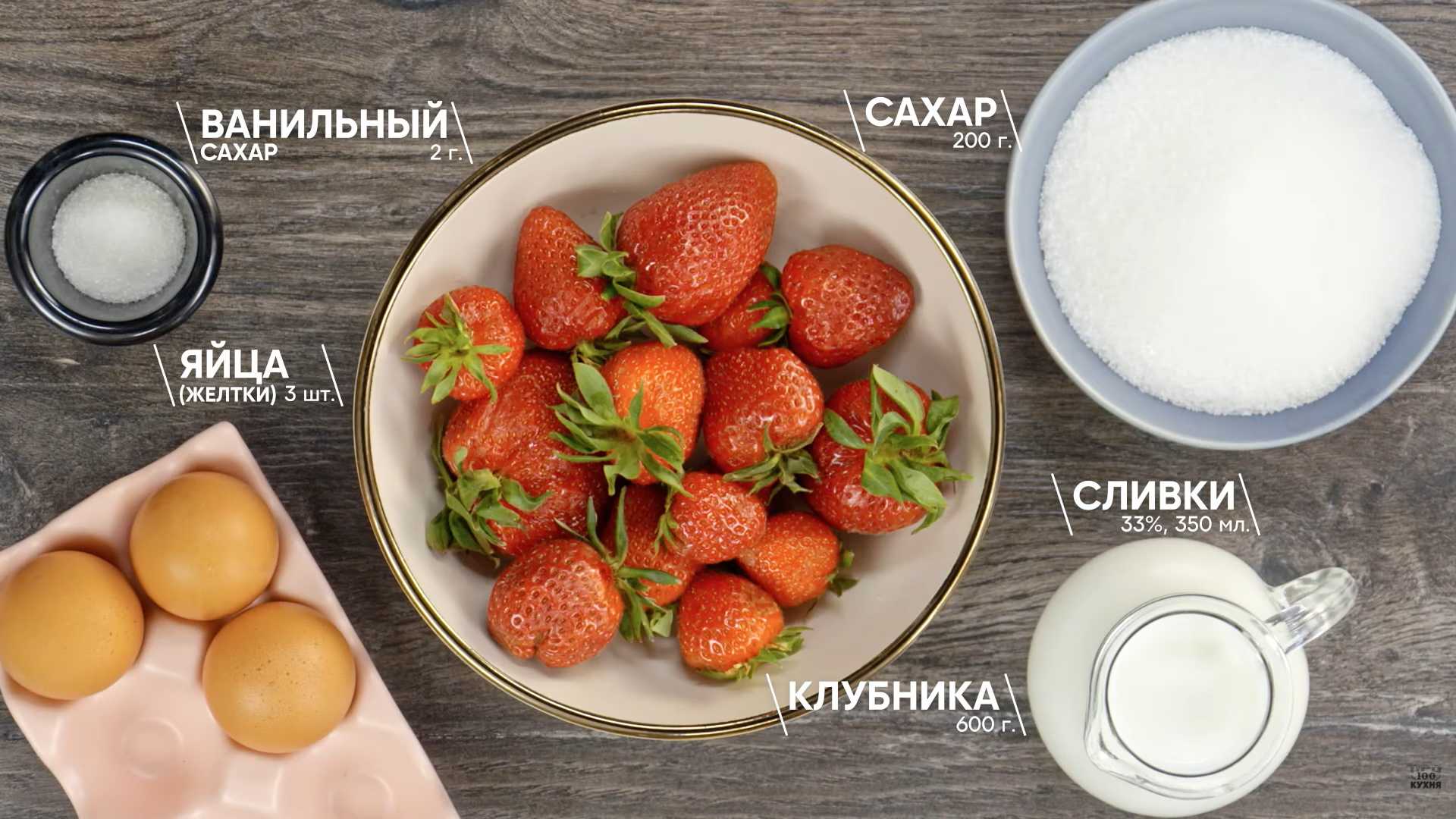 Клубничное мороженое от Бельковича-Шаг 1